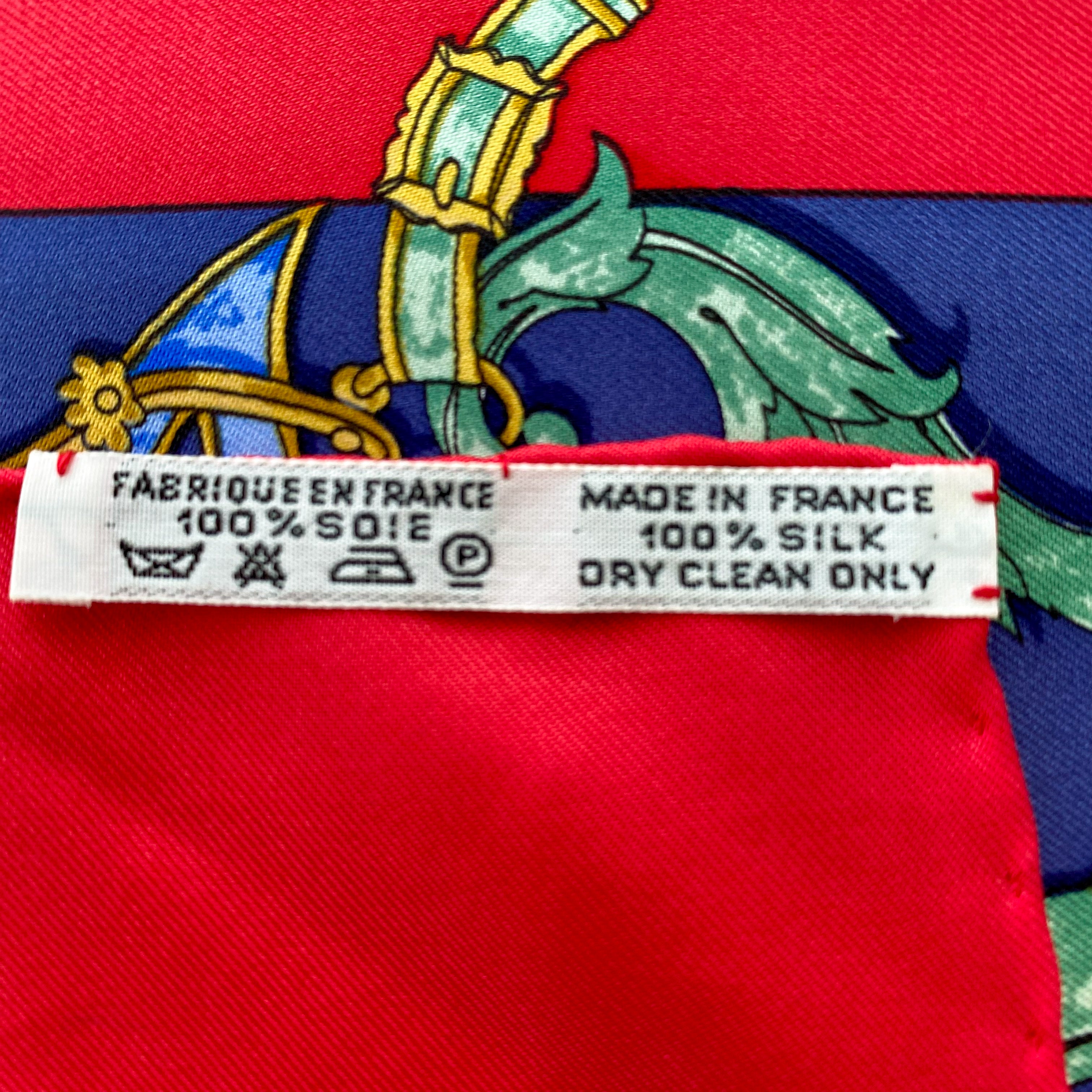 Boxed Hermès L’instruction Du Roy En L’exercice De Monter A Cheval Nano Silk Scarf