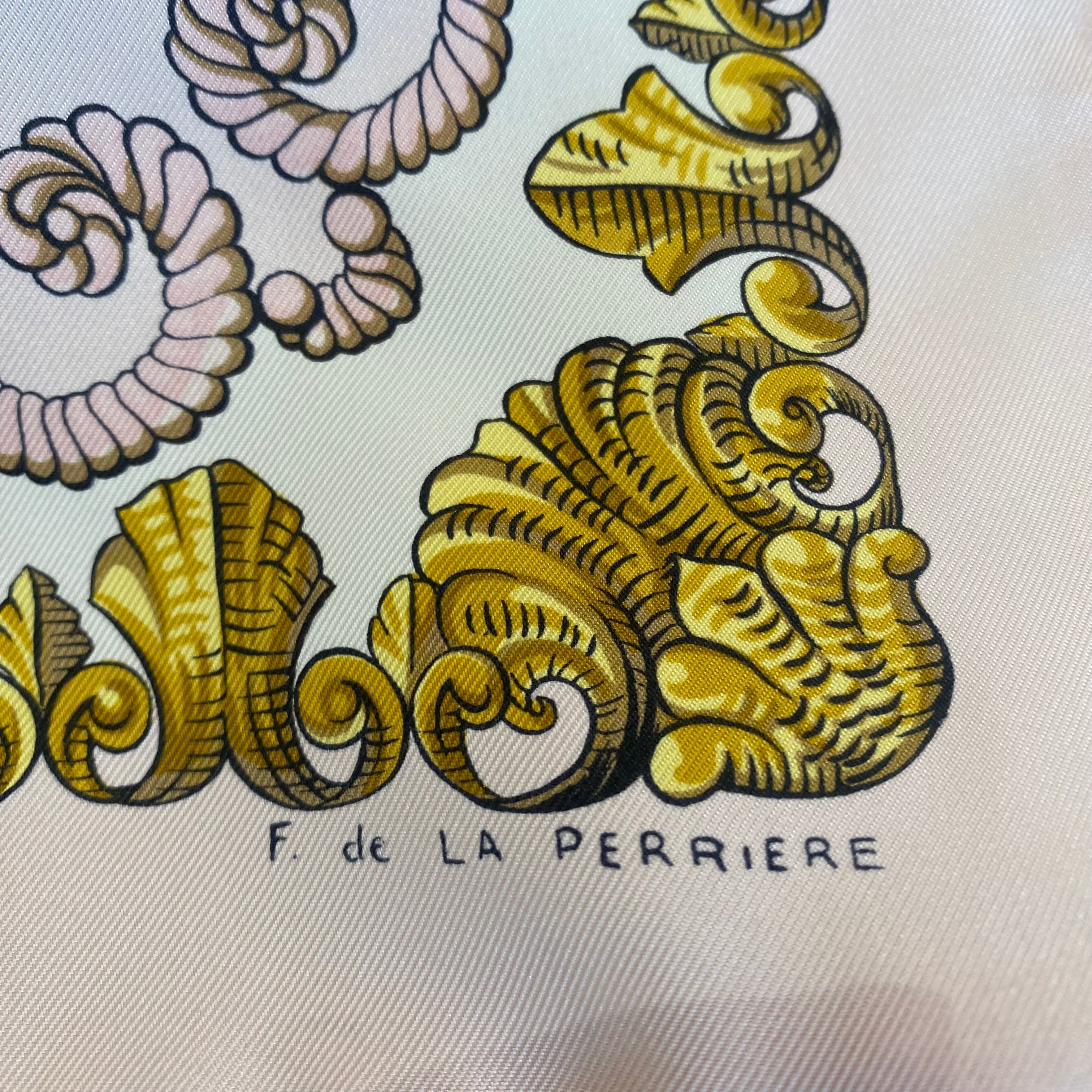Hermès Lvdovicvs Magnus Silk Scarf