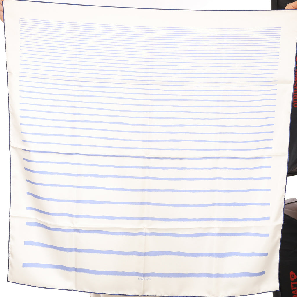 Brand New Boxed Hermès Méditerranée Silk Scarf Quite Rare