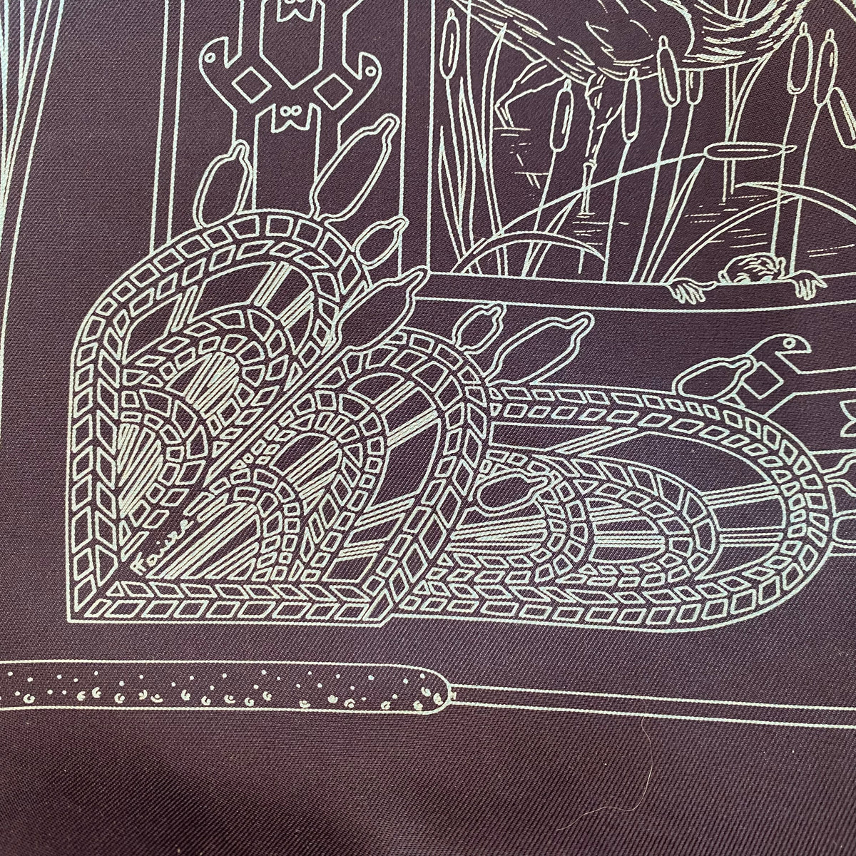 Hermès Libres Comme L’Air Silk Scarf