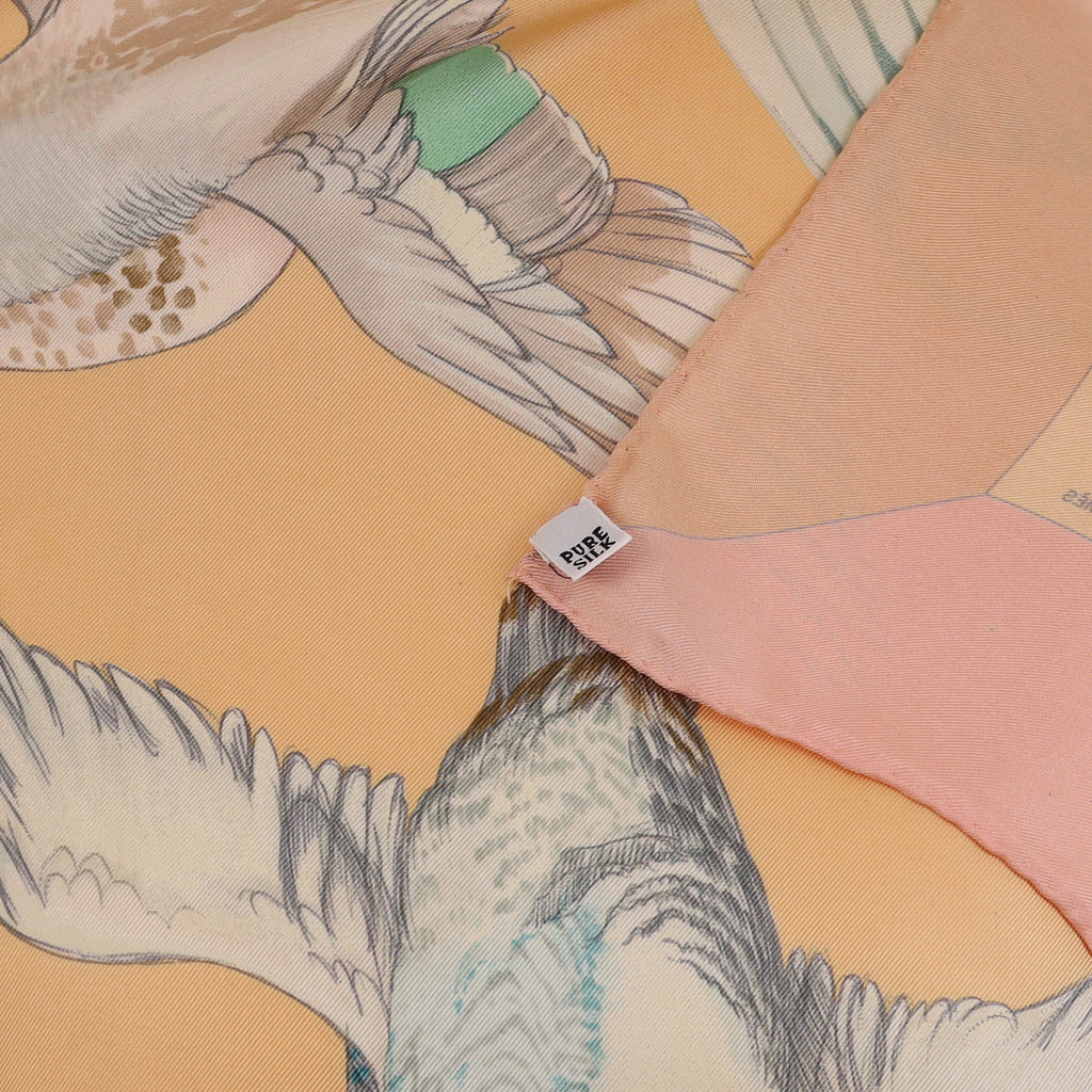 Hermès Sauvagine En Vol Silk Scarf
