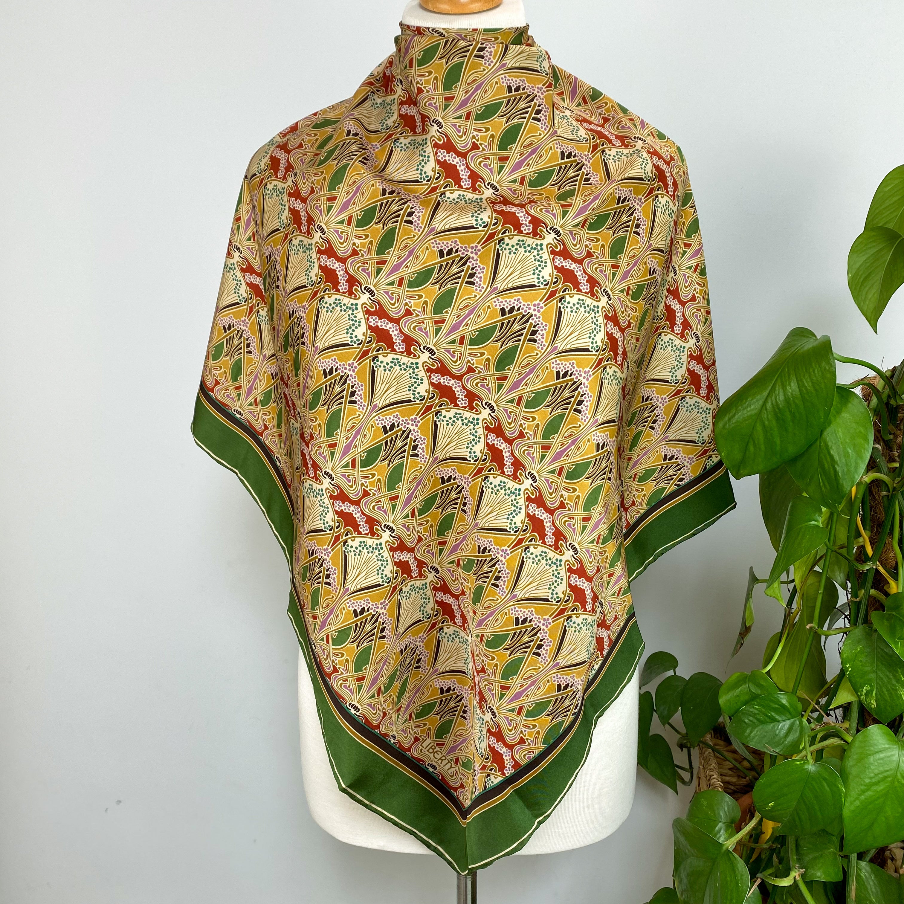 Liberty William Morris Vintage Silk Scarf