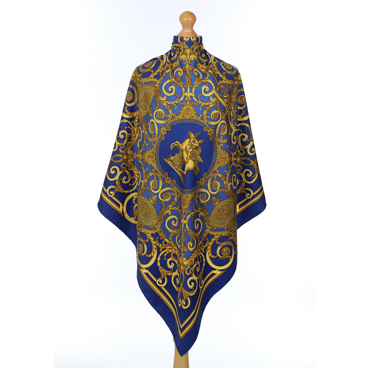 Hermès Les Tuileries Vintage Silk Scarf