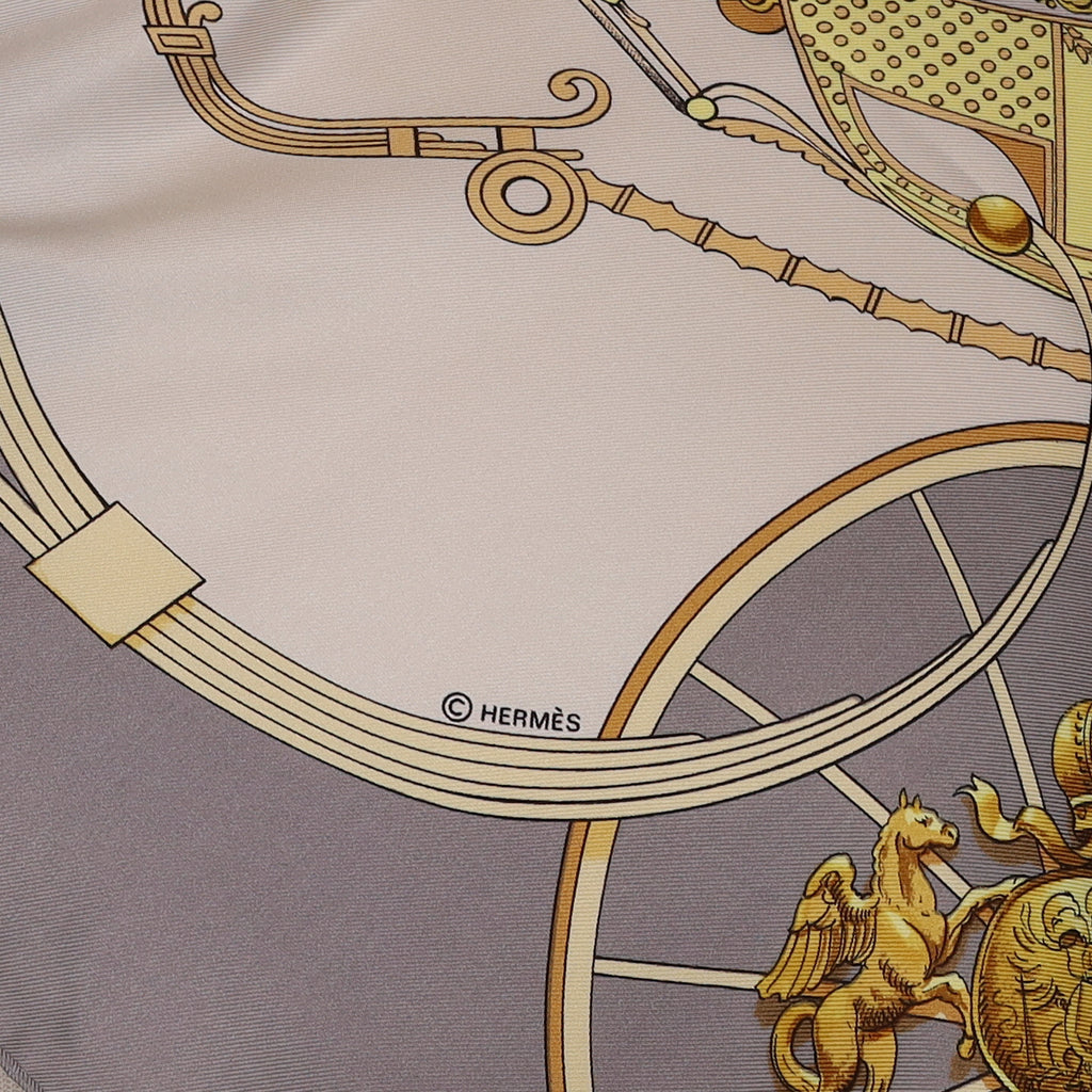 Hermès Springs Silk Scarf