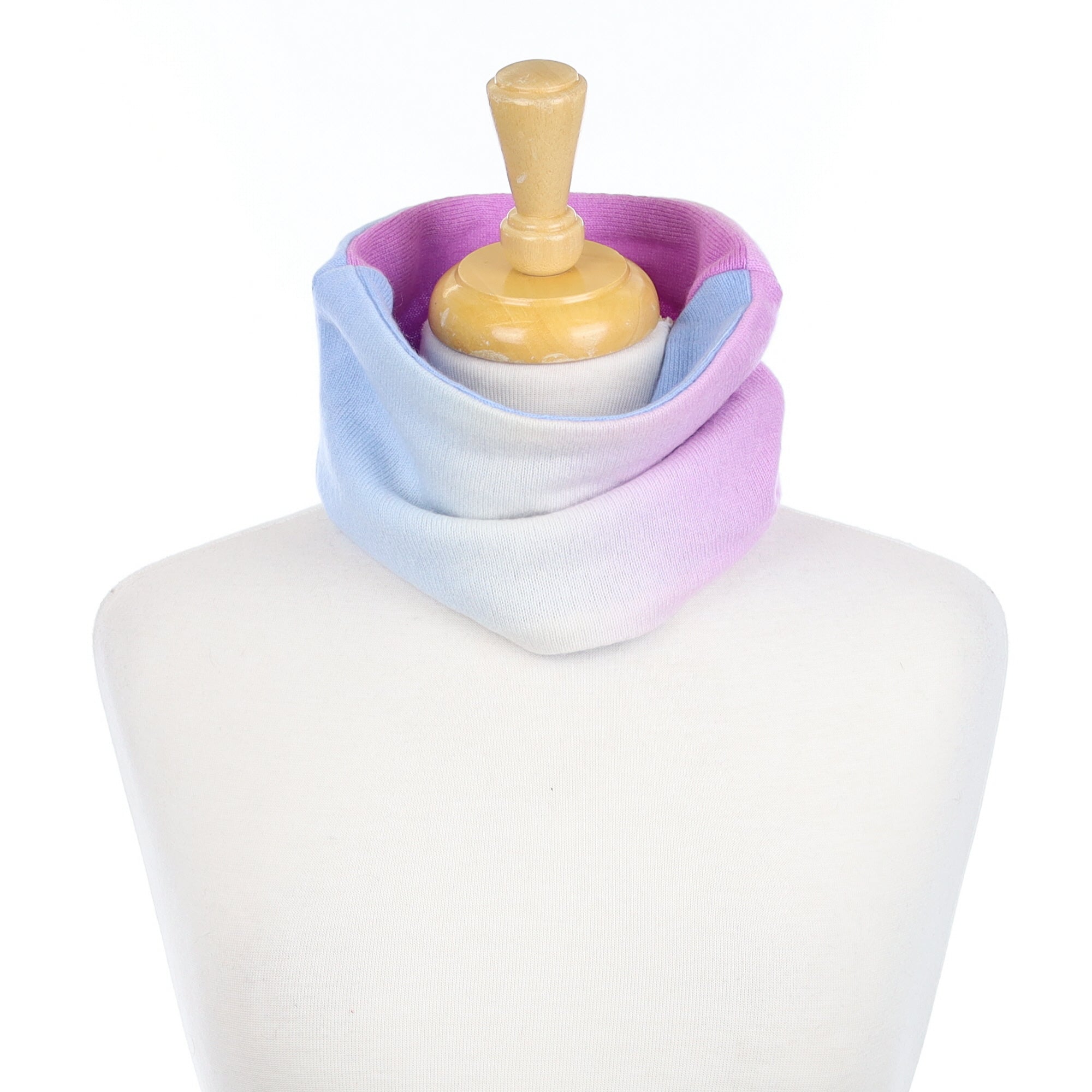 Blue and Purple Ombré Neck Warmer