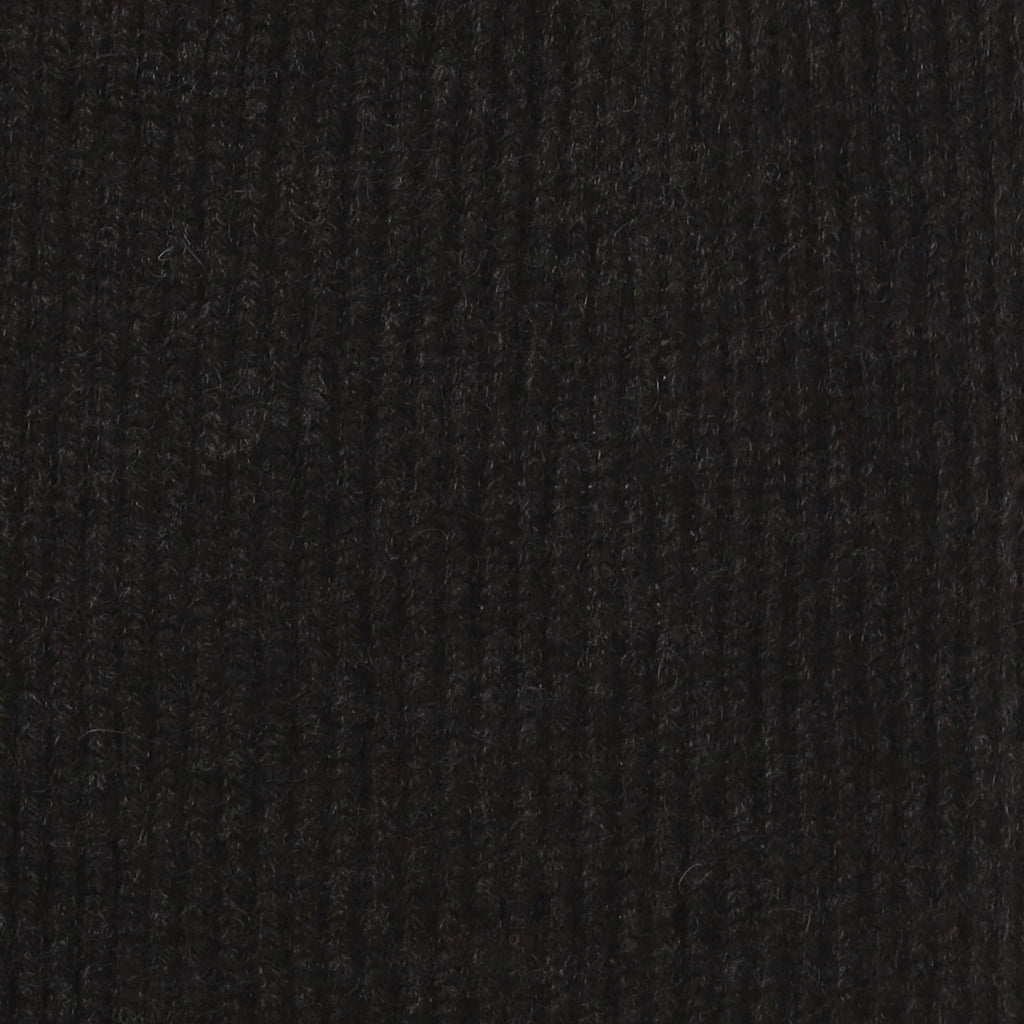 Brand New Scottish Peppercorn Rib Cashmere Scarf