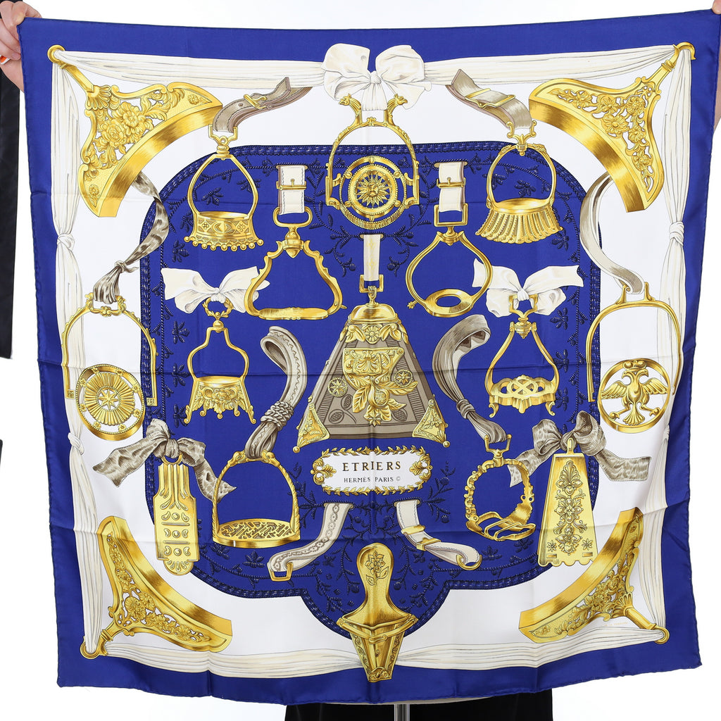 Hermès Etriers Silk Scarf