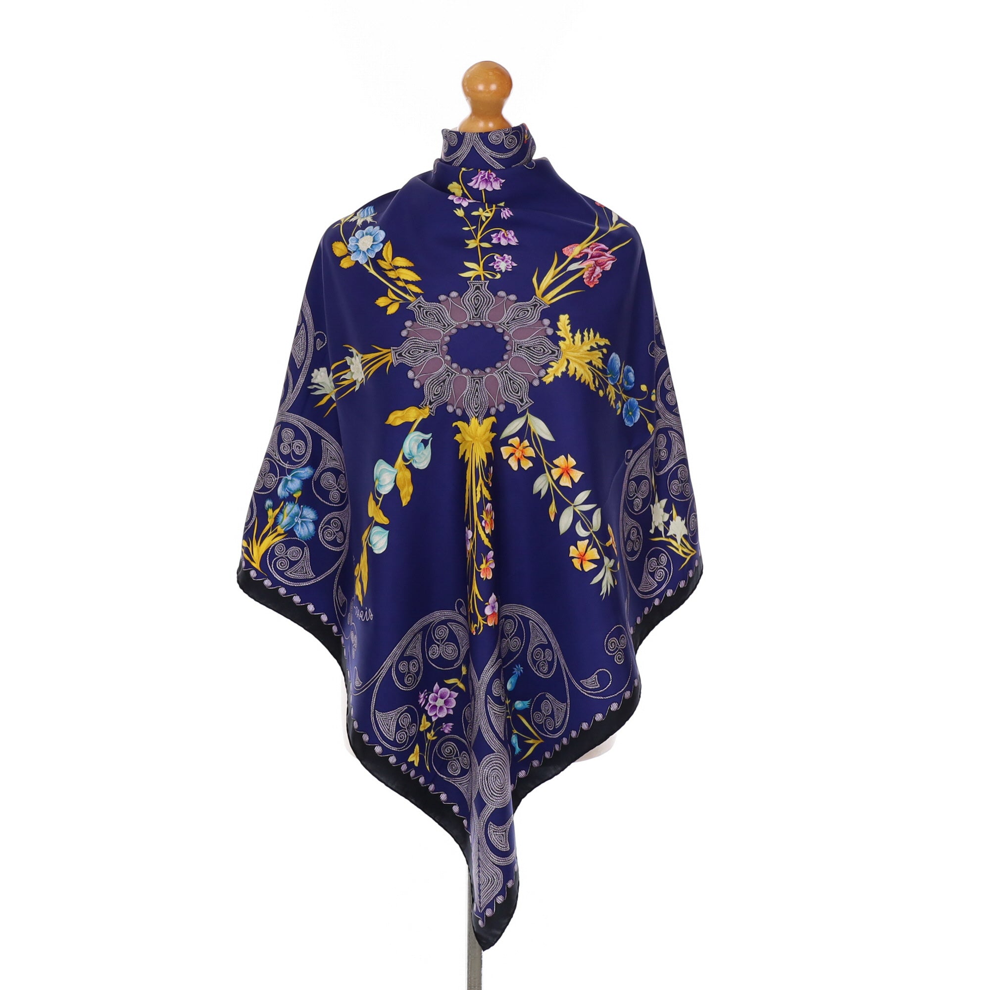 Hermès Ababesques Vintage Silk Scarf