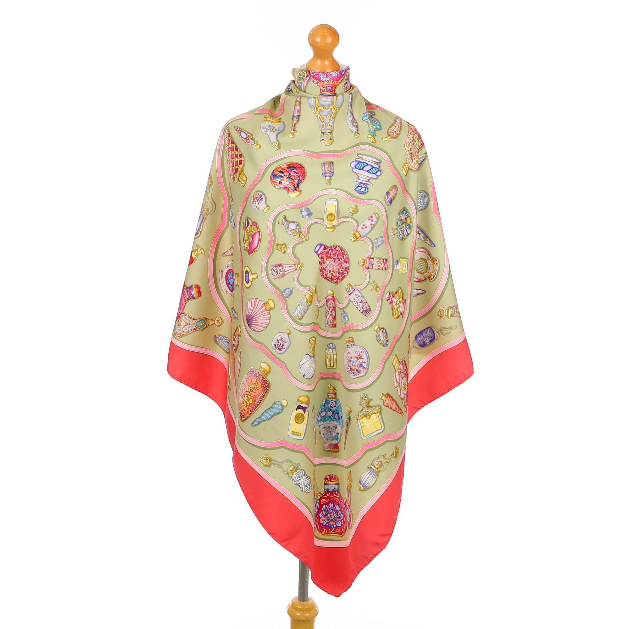 Pristine Hermès Qu Importe le Flacon Silk Scarf