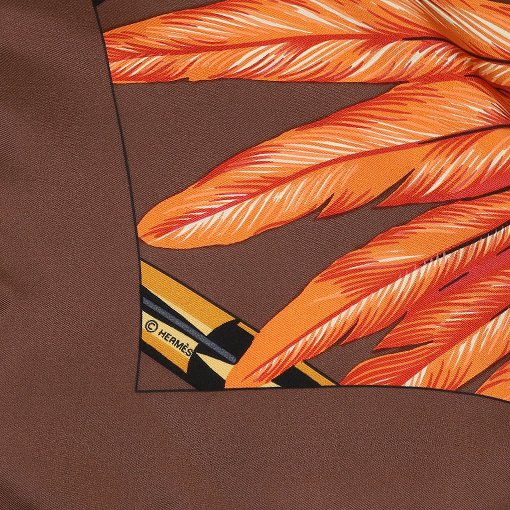 Brand New Boxed Hermès Brazil Silk Scarf