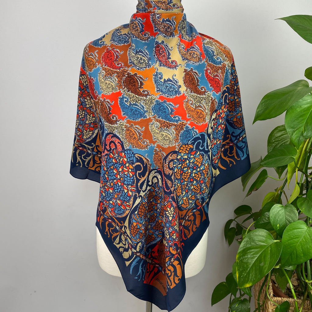Vintage Josef Otten Silk Scarf