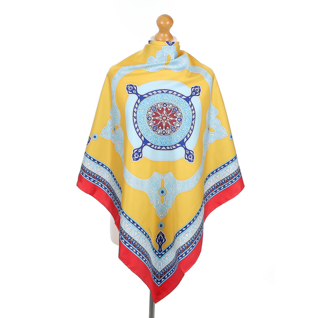 Brand New E.Marinella Designer Silk Scarf
