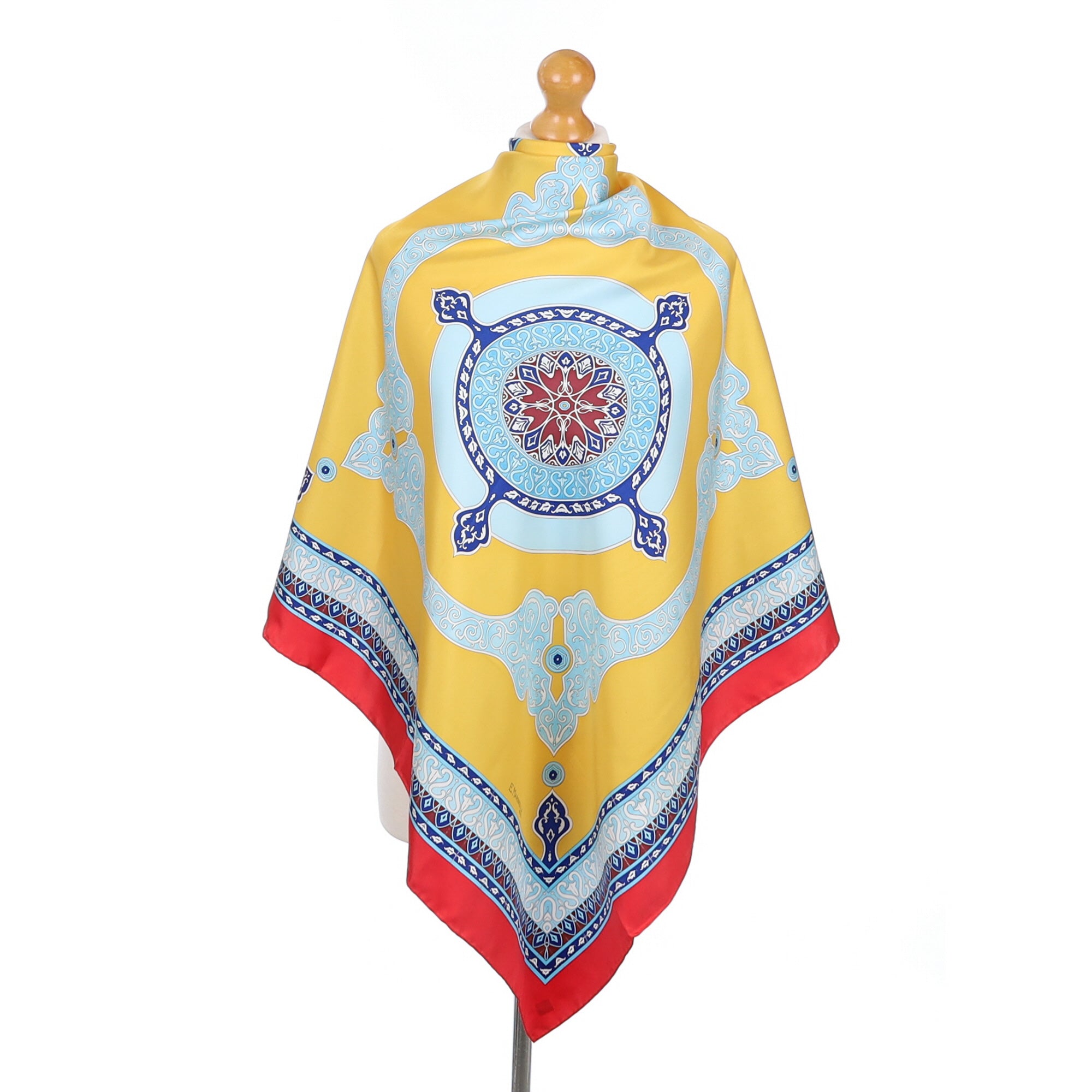 Brand New E.Marinella Designer Silk Scarf