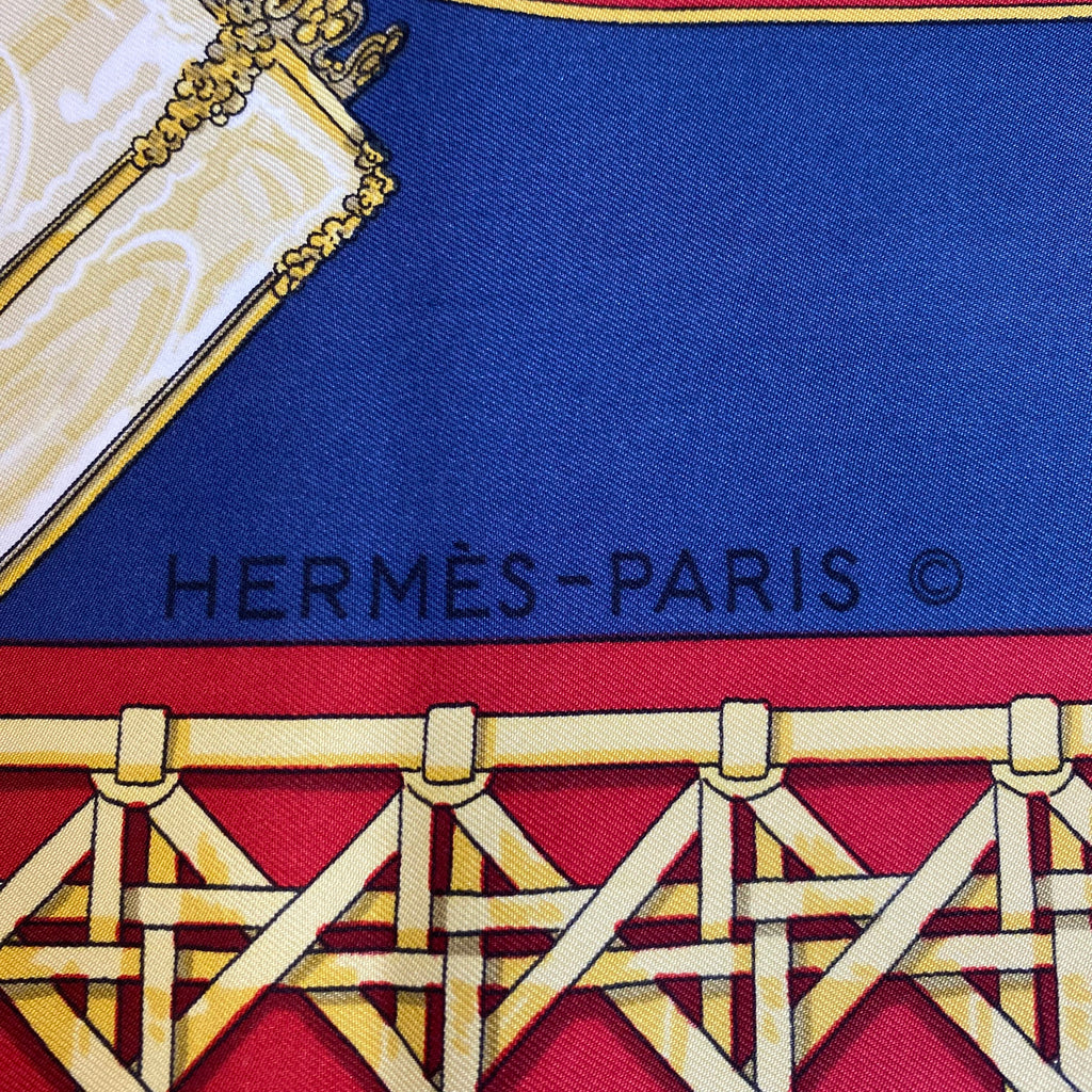 Hermès Feux de Route Silk Scarf
