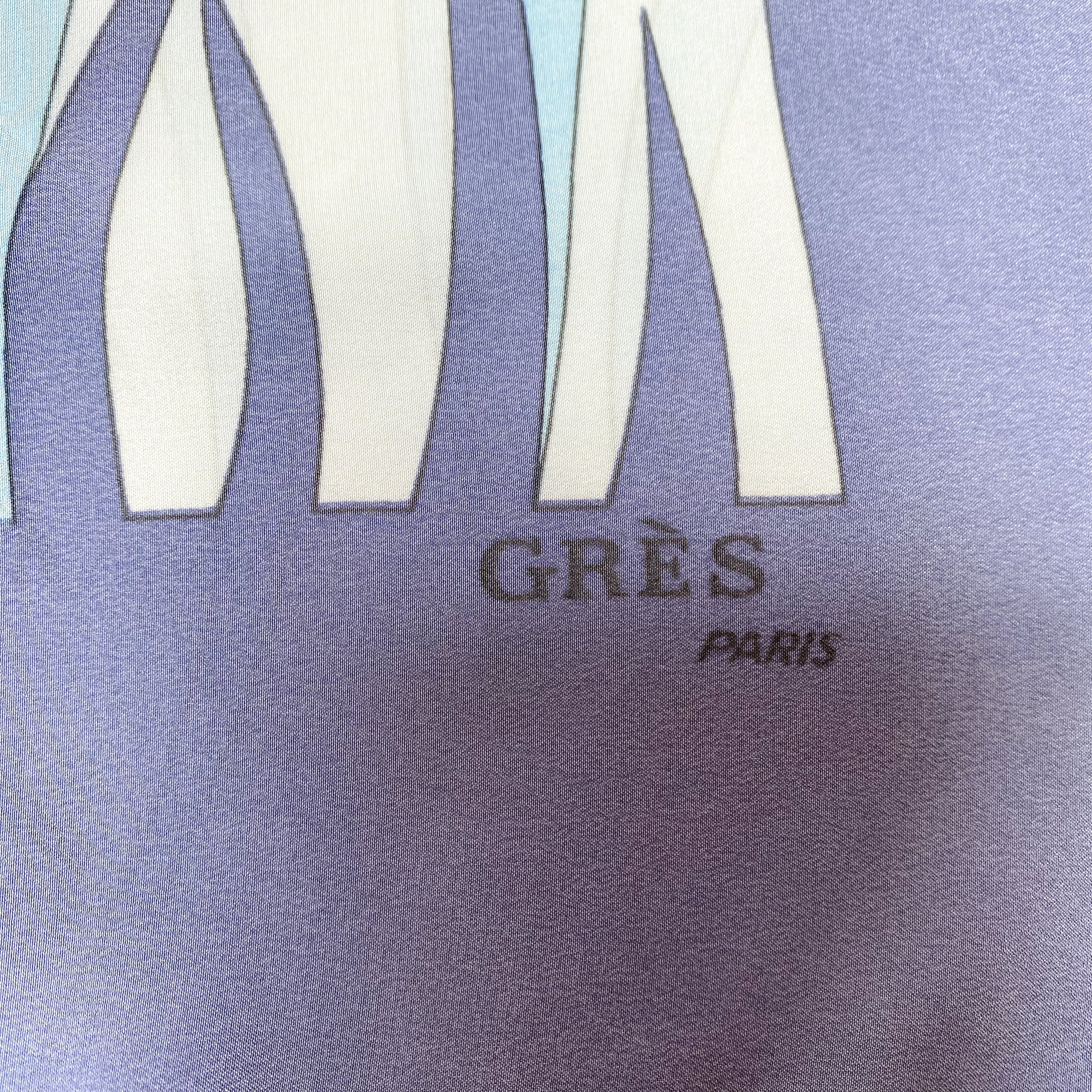 Vintage Grés Silk Scarf
