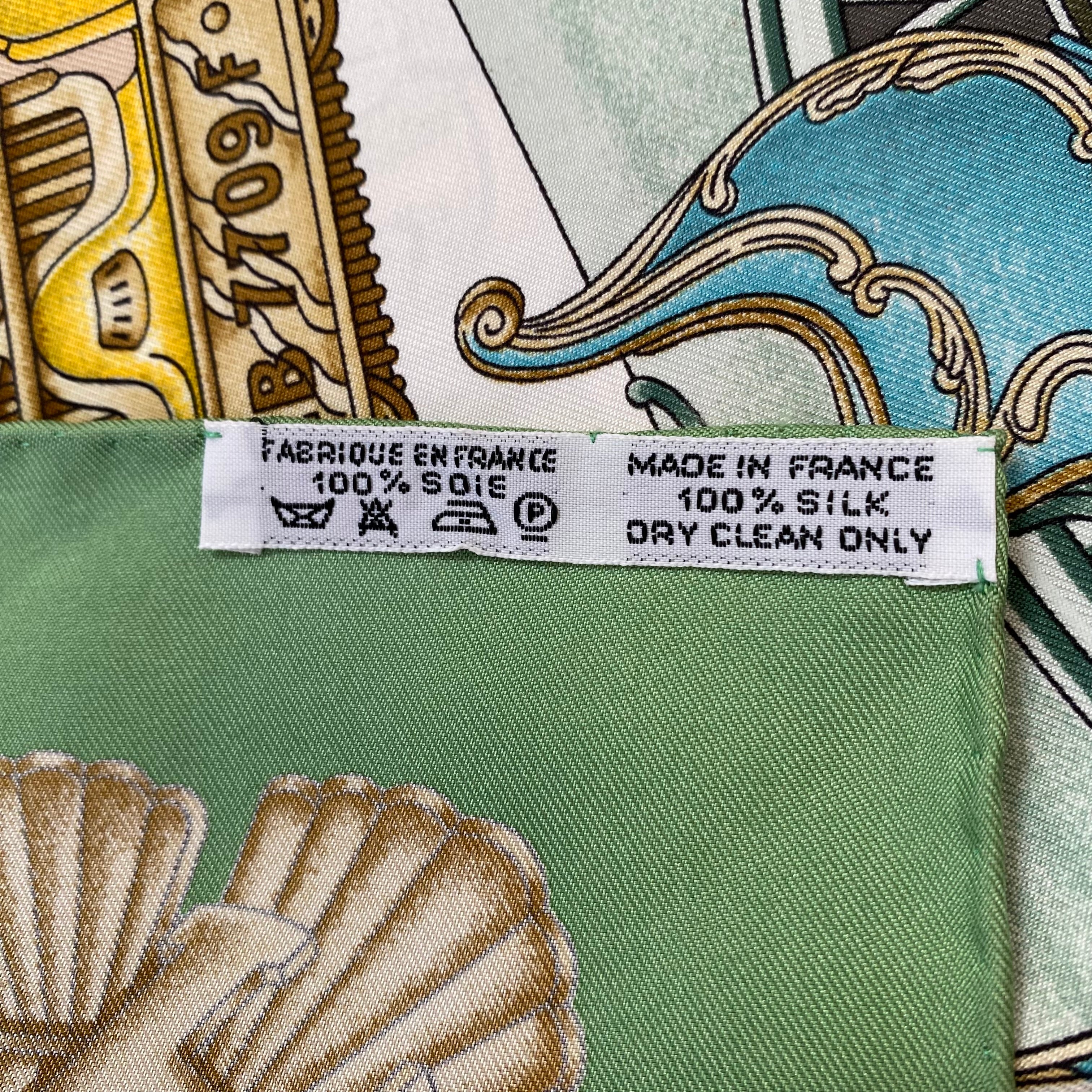 Brand New Boxed Hermès Automobile Silk Scarf Quite Rare