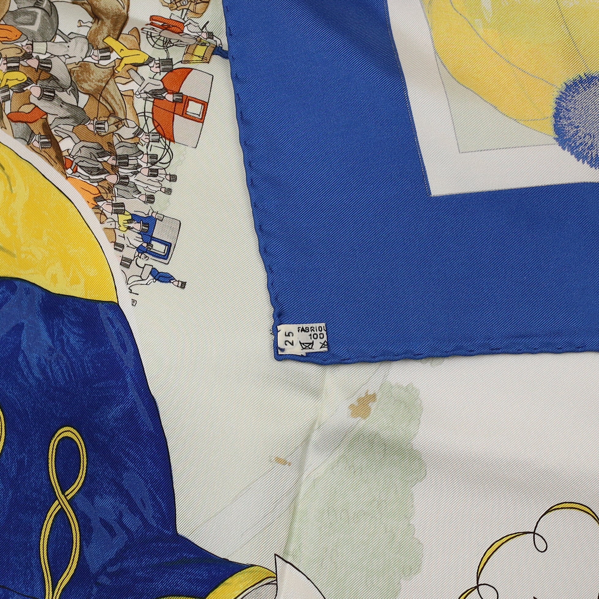 Brand New Hermès Special 100 Years of Racing in Hong Kong Silk Scarf
