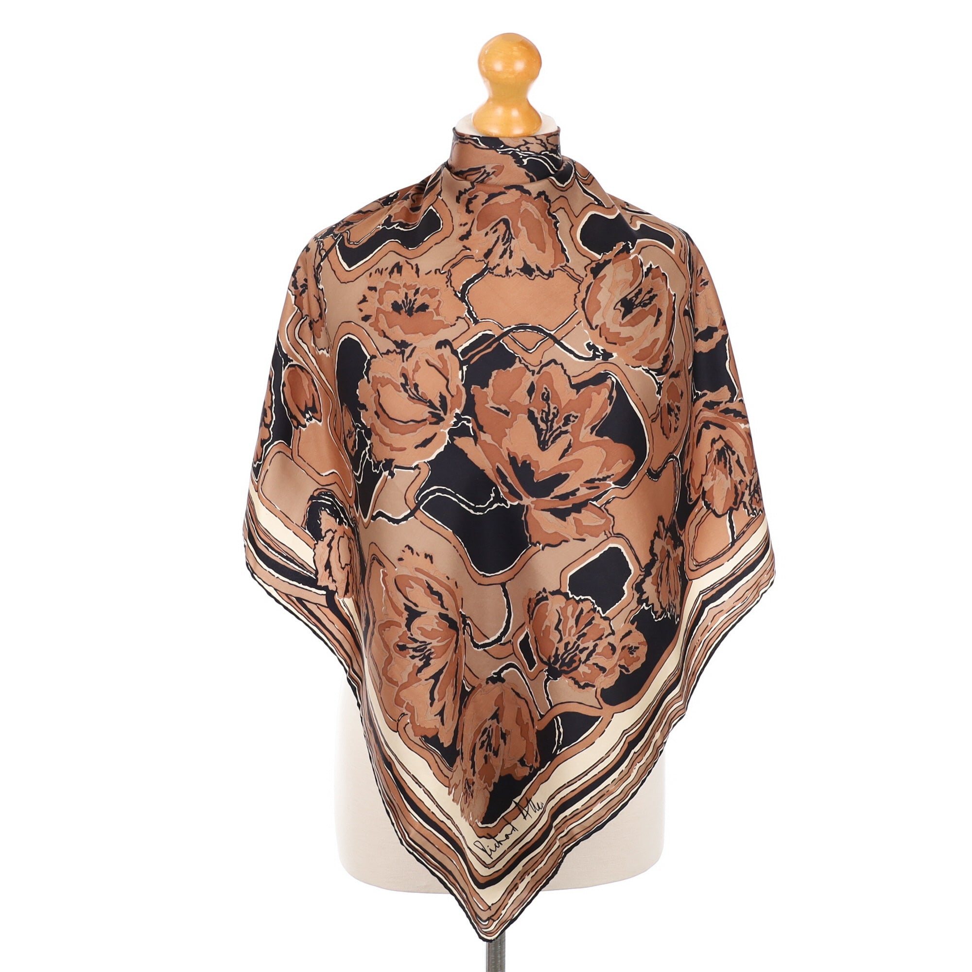 1970’s Richard Allan Silk Scarf