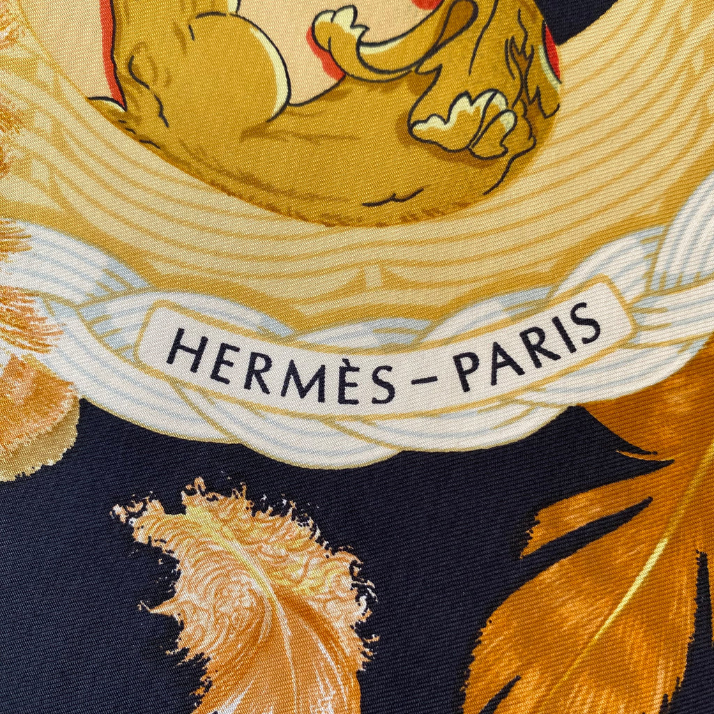 Hermès Couvée D’ Hermès Silk Scarf