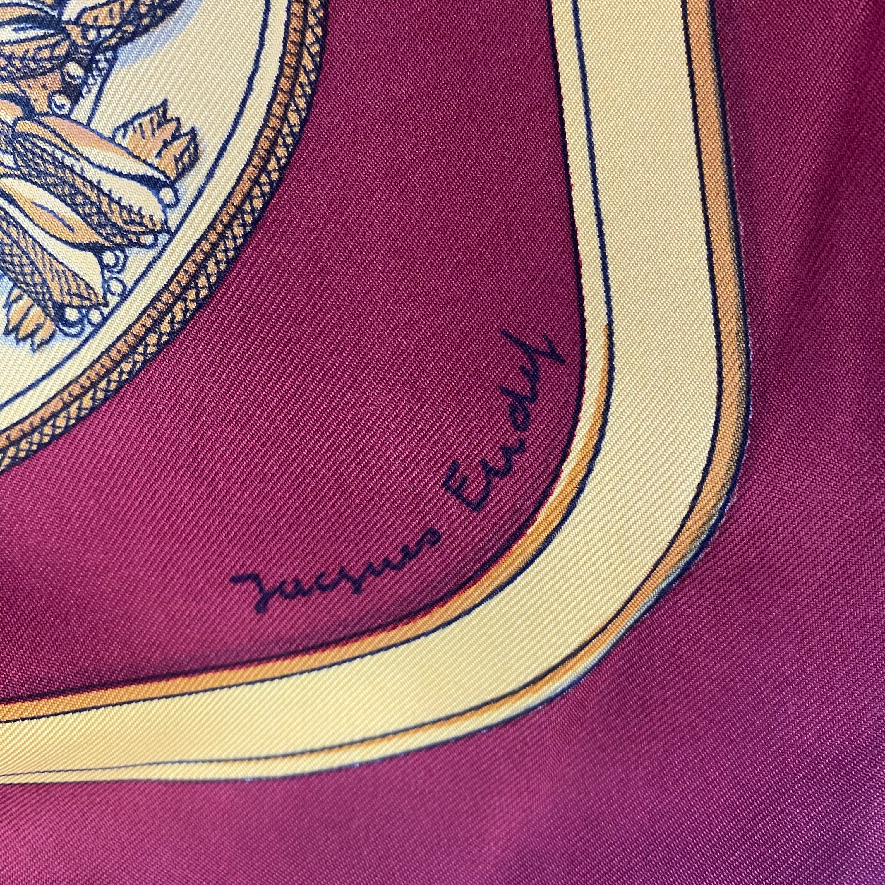 Hermès Grand Aparat Silk Scarf