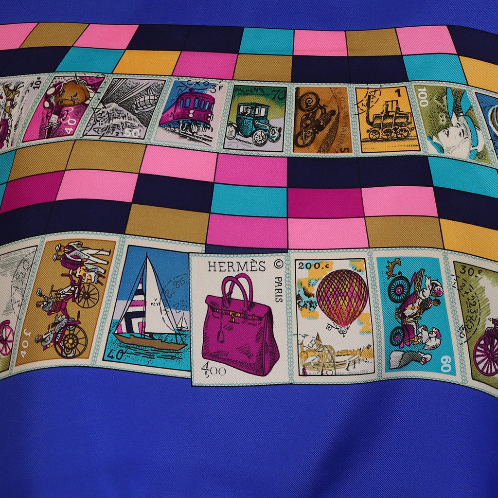 Hermès Correspondance Silk Scarf