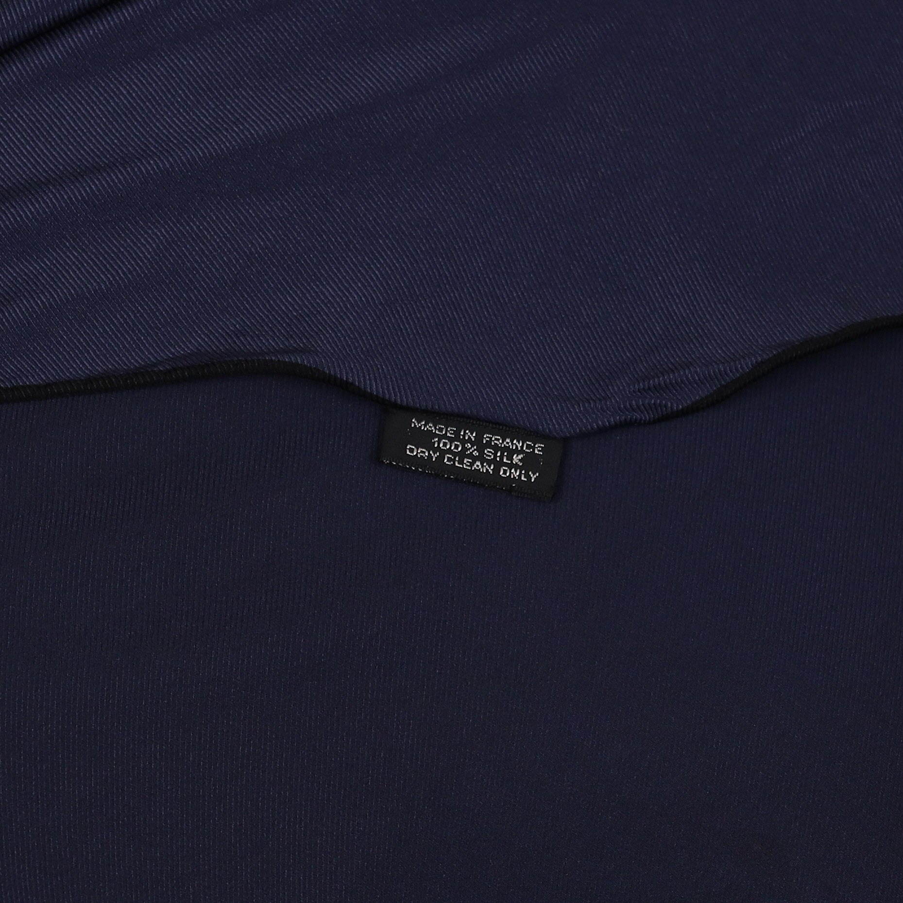 Hermès Navy Cashmere Losange Scarf