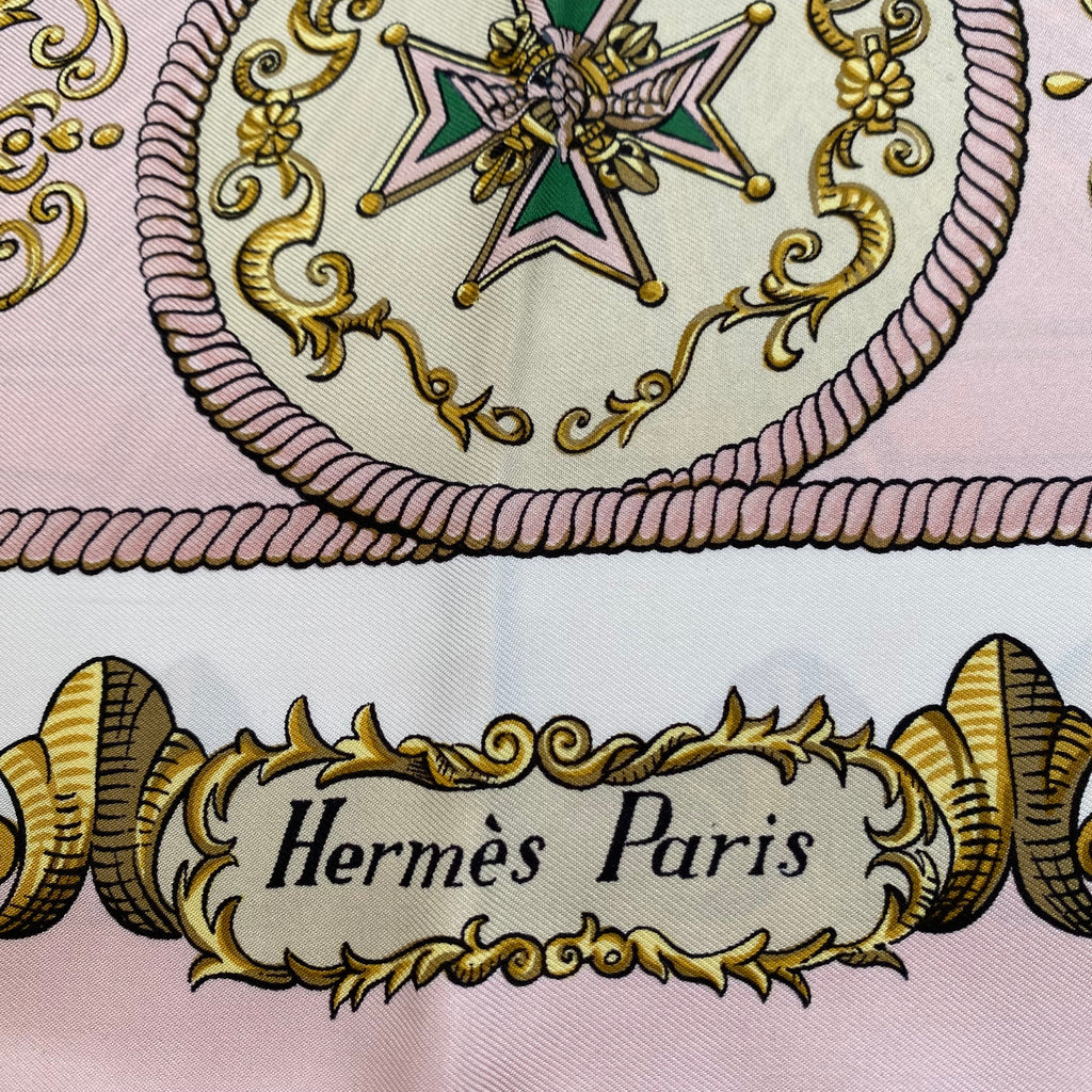 Pristine Hermès Lvdovicvs Magnvs Silk Scarf Quite Rare