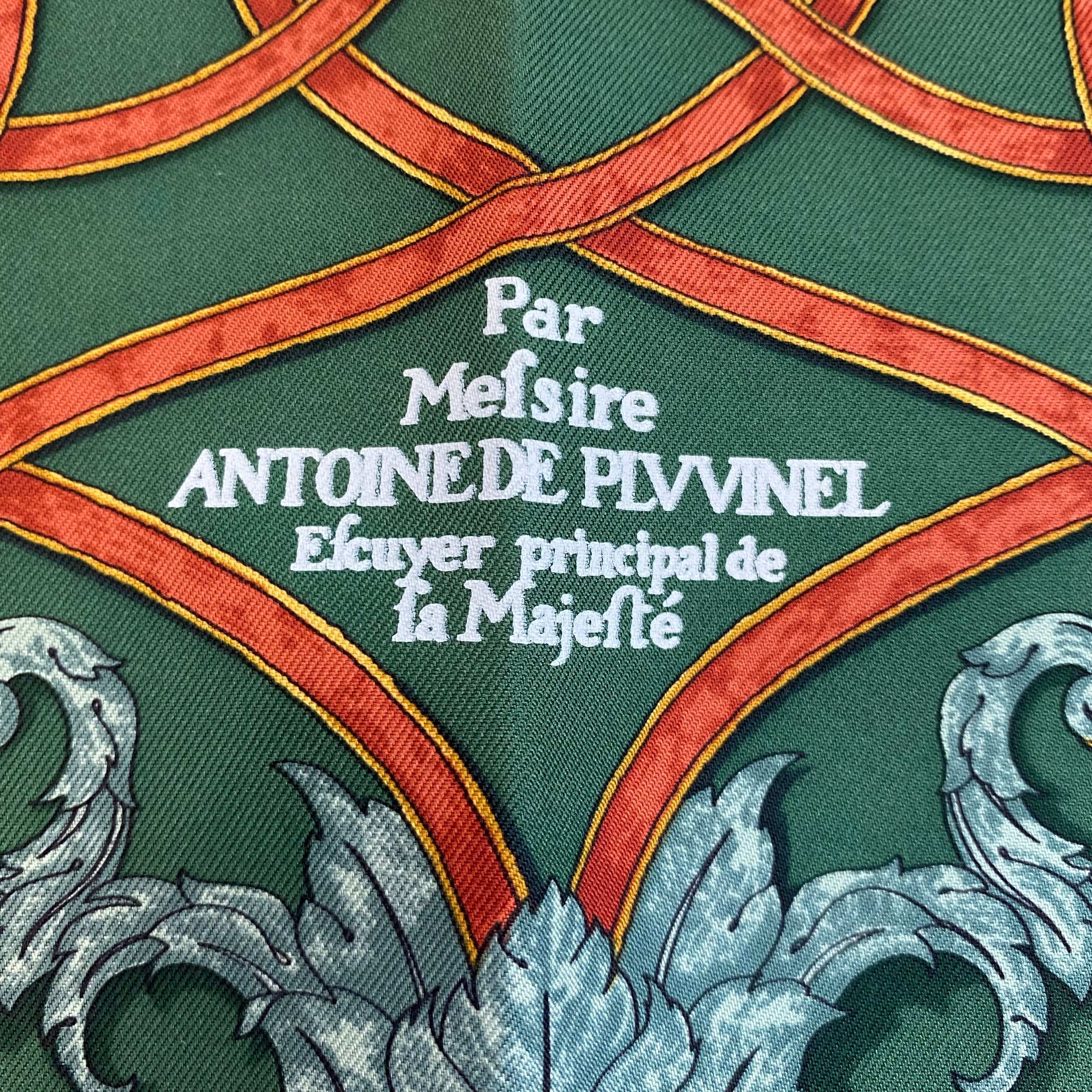 Hermès 45 L’instruction Du Roy Silk Scarf