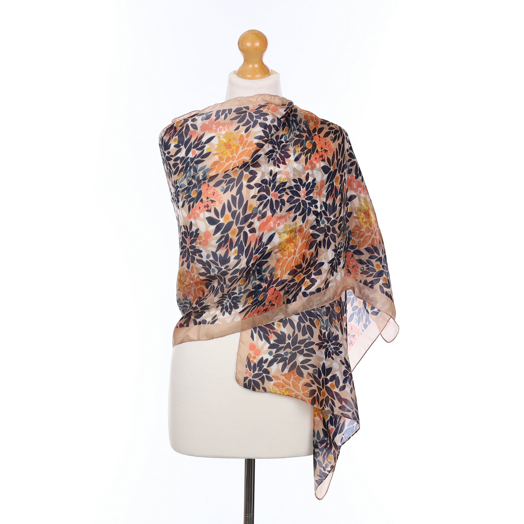 Brand New Boxed Osprey Silk Scarf