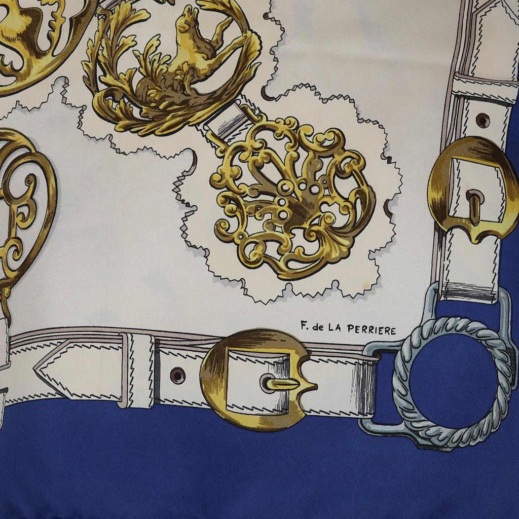 Hermès Cuiveeries Silk Scarf
