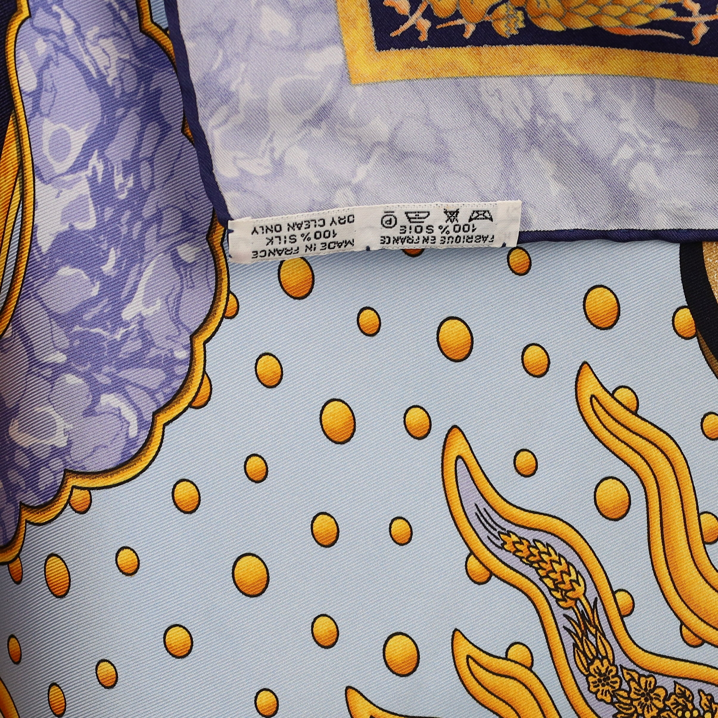 Hermès Carpe Diem Silk Scarf
