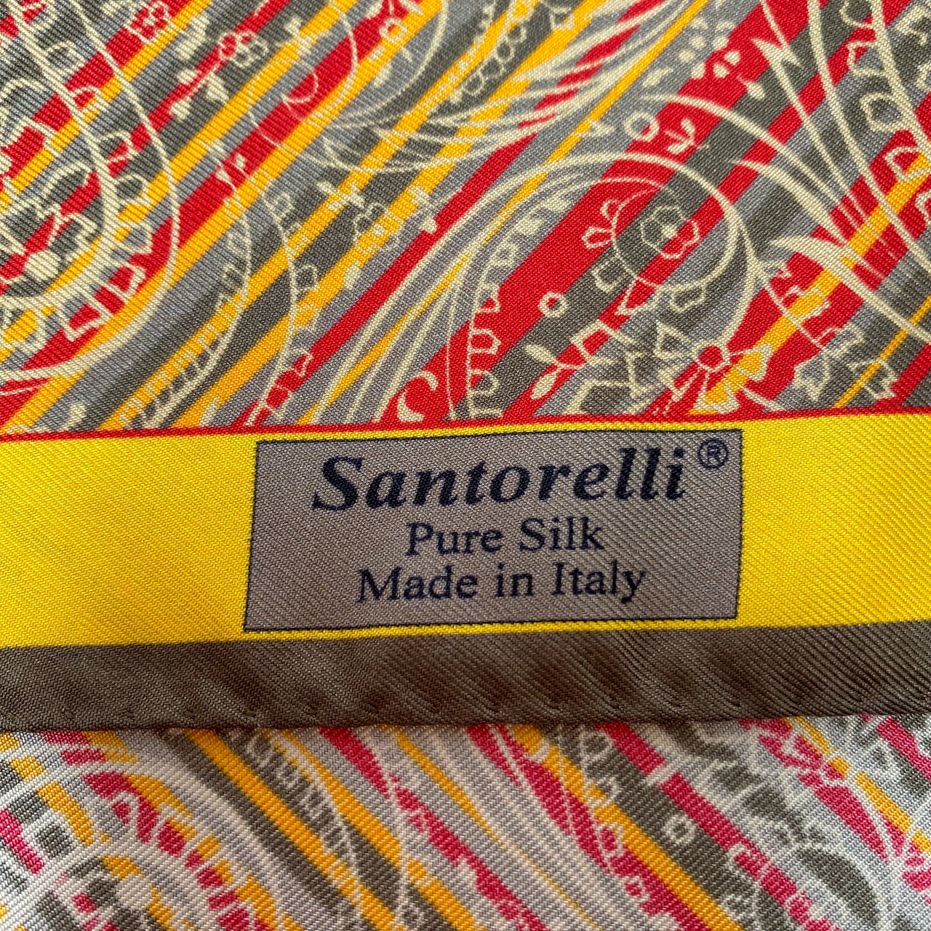 Santorelli Italian Silk Scarf