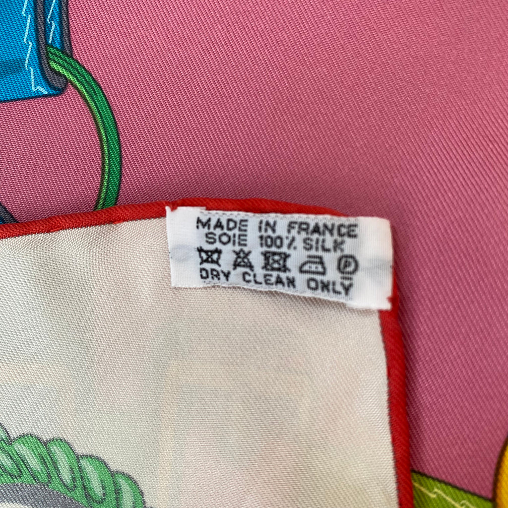 Hermès Cuivreries Silk Scarf