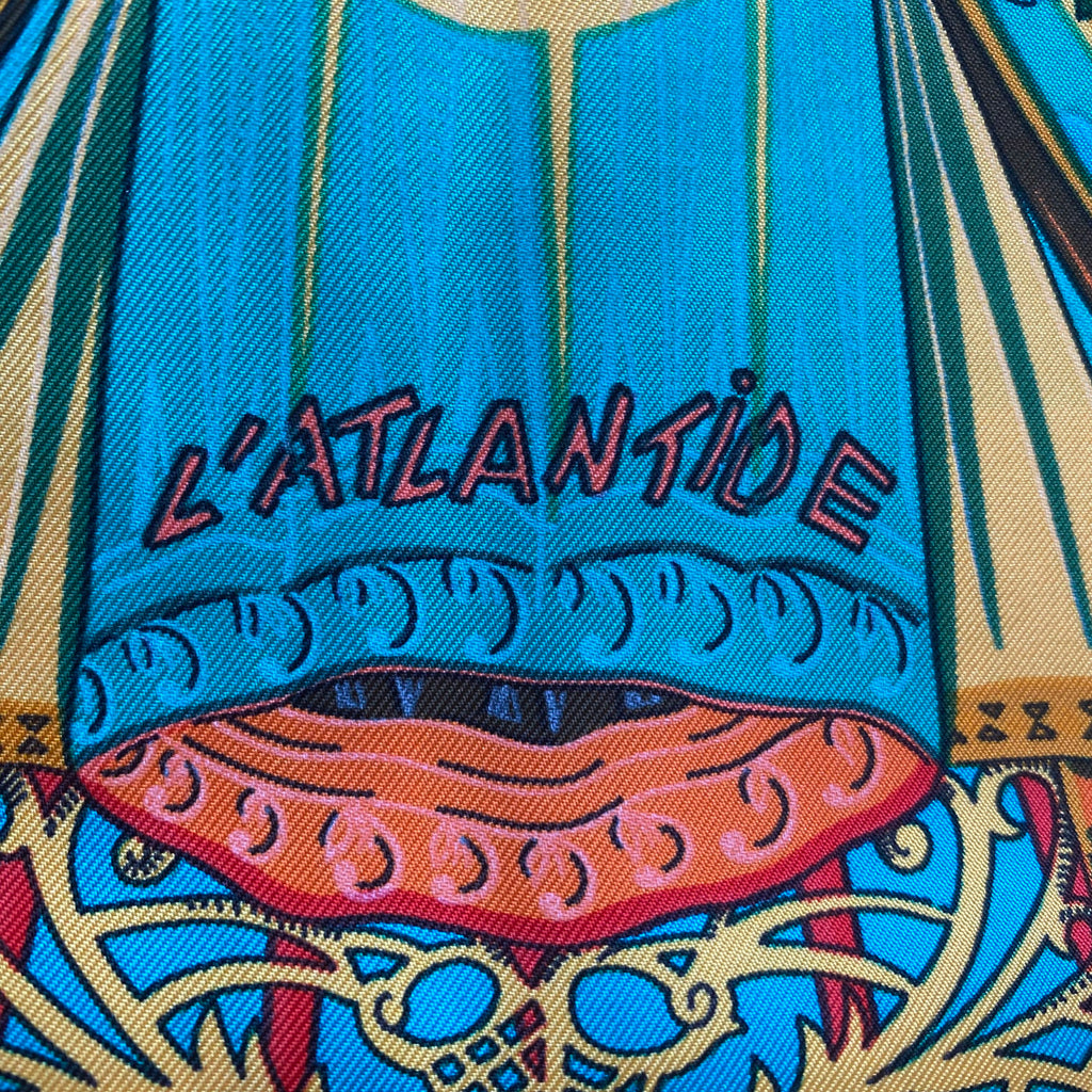 Hermès L’atlantide Silk Scarf