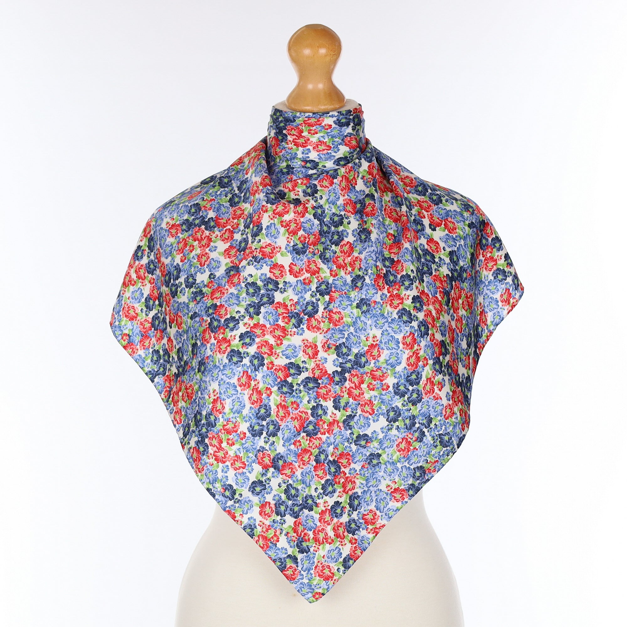 Floral Silk Scarf