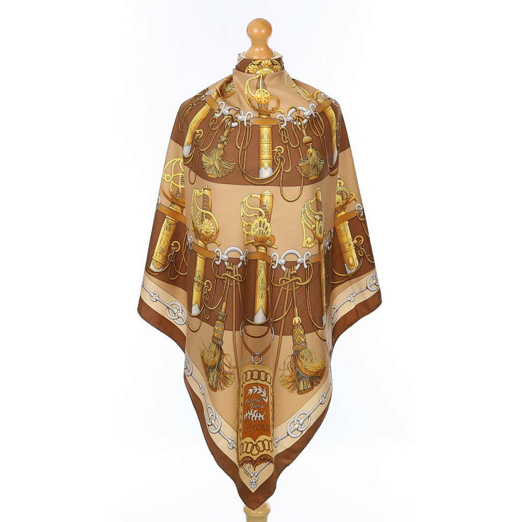 Hermès Cliquetis Silk Scarf
