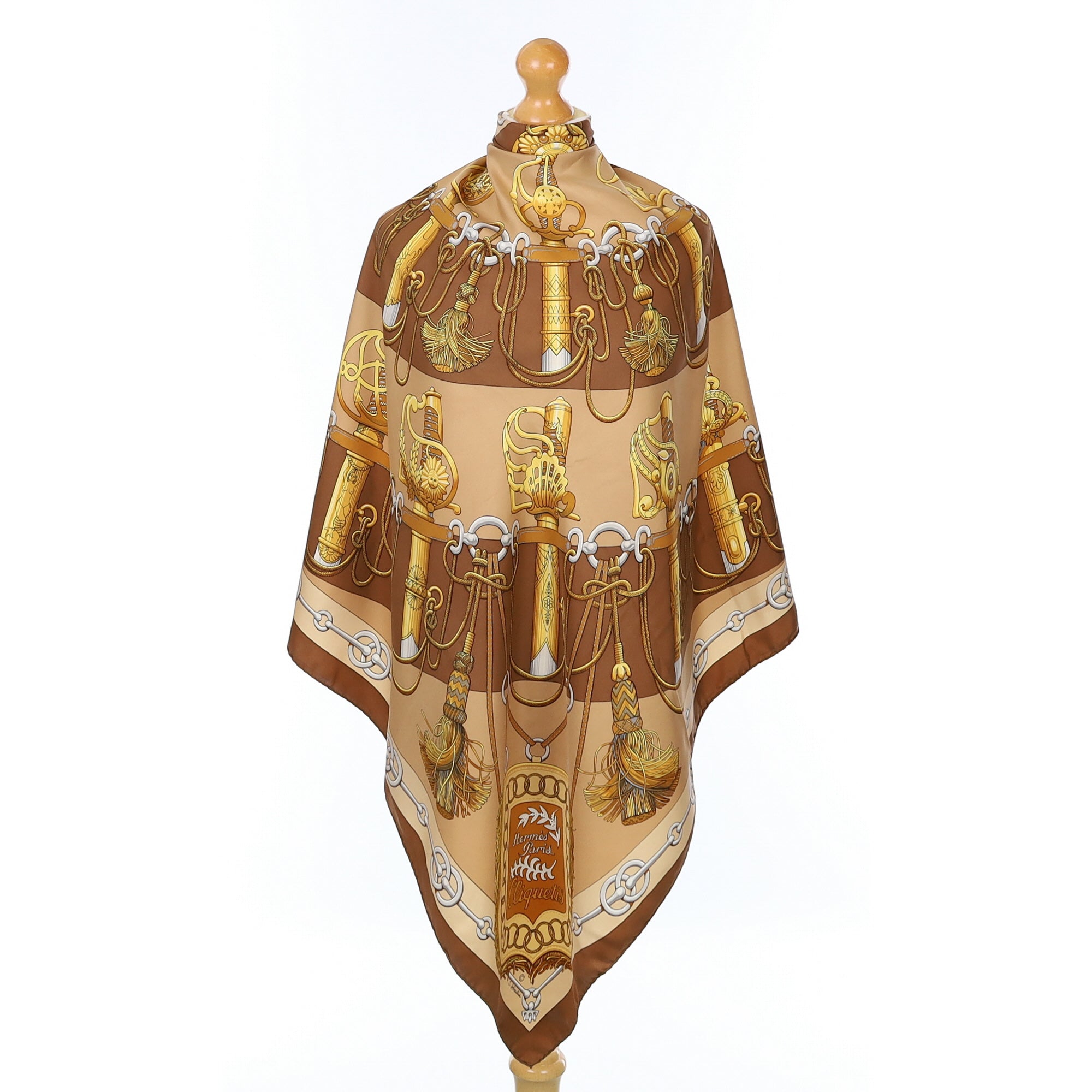 Hermès Cliquetis Silk Scarf