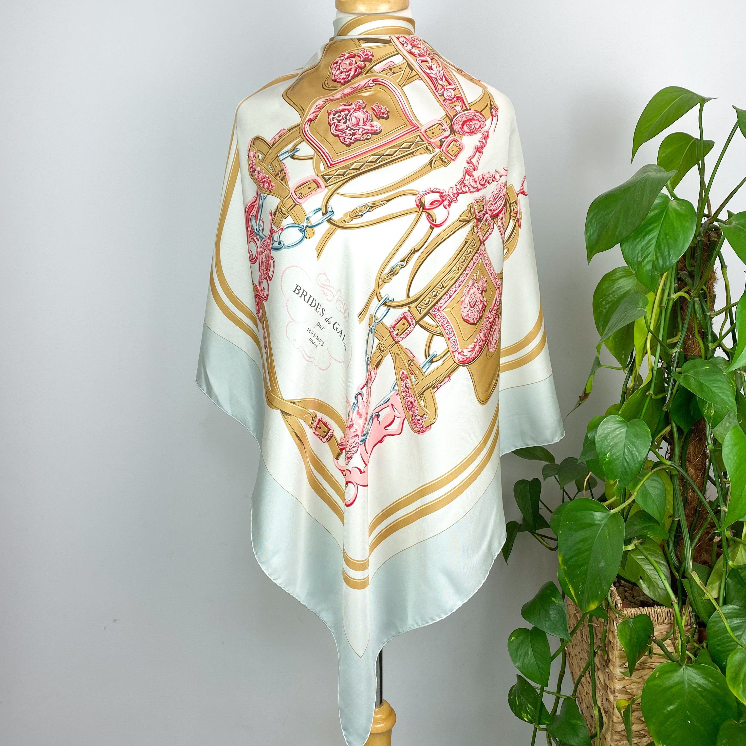 Pristine Boxed Hermès Brides de Gala Silk Scarf