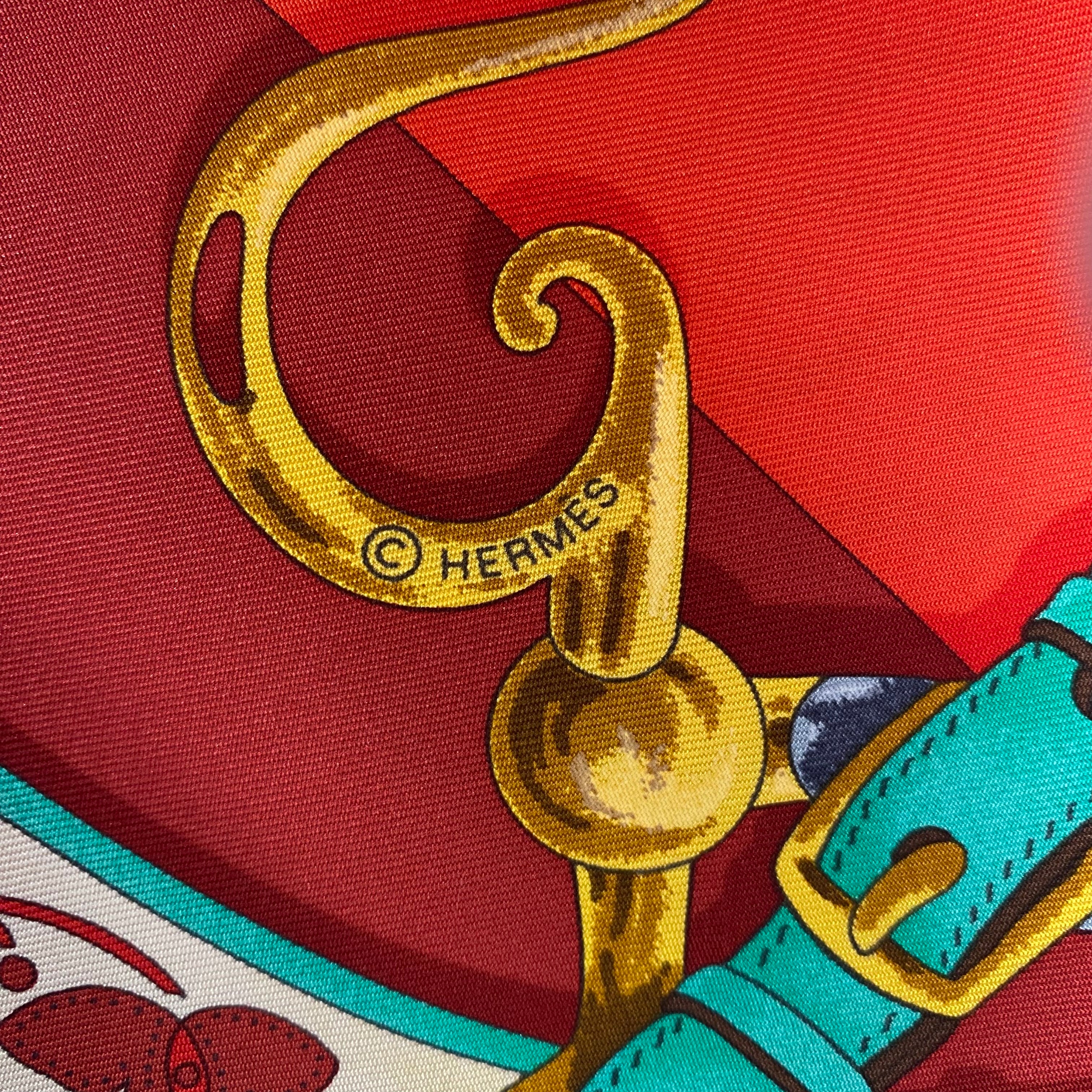 Boxed Pristine Hermès Festival des Amazones Silk Scarf