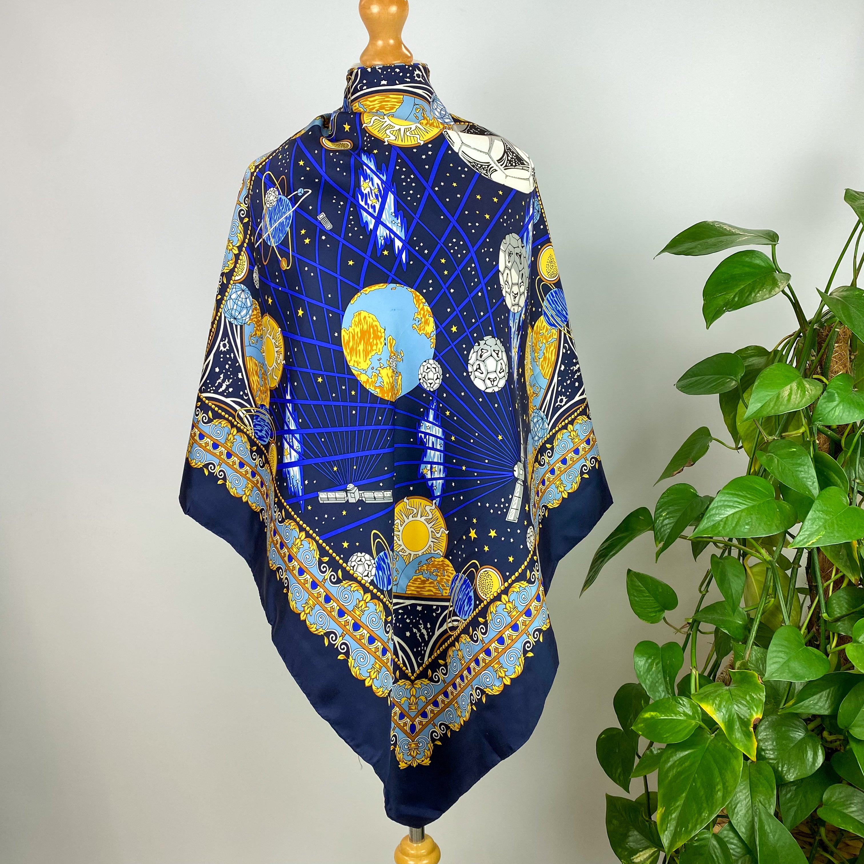Astronomy Design French Silk Scarf