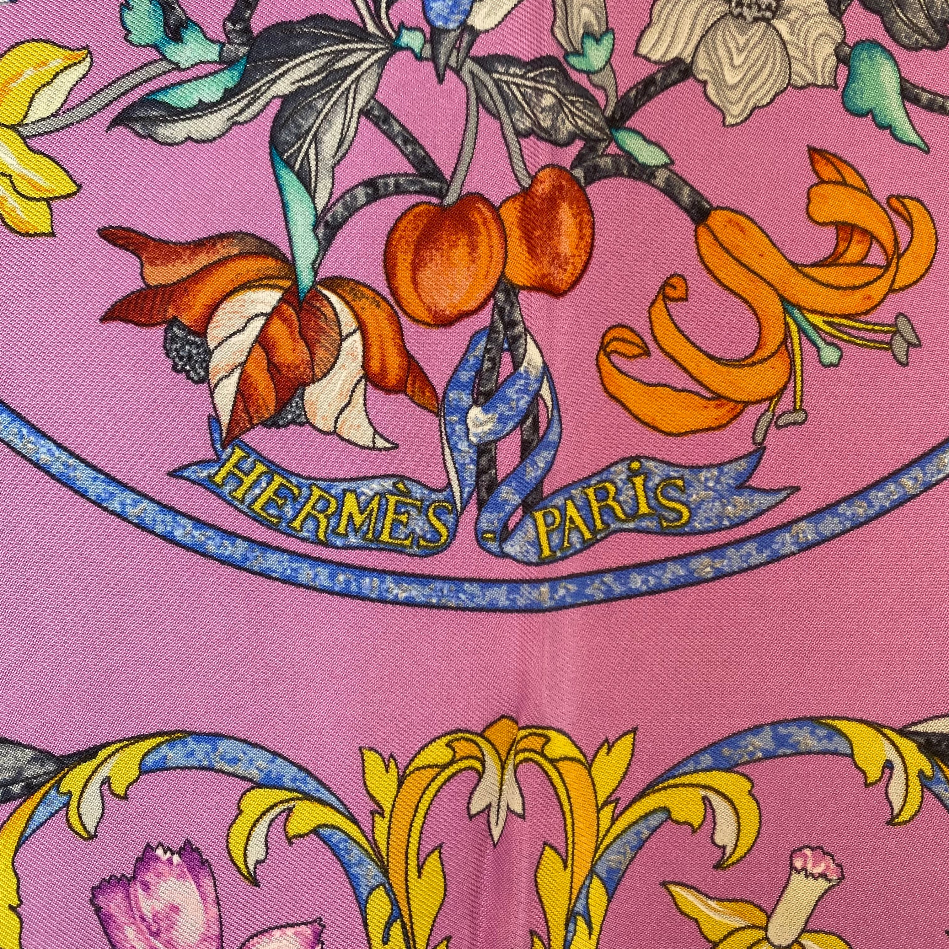 Brand New Boxed Hermès Pierres d’Orient et d’Occident Silk Scarf