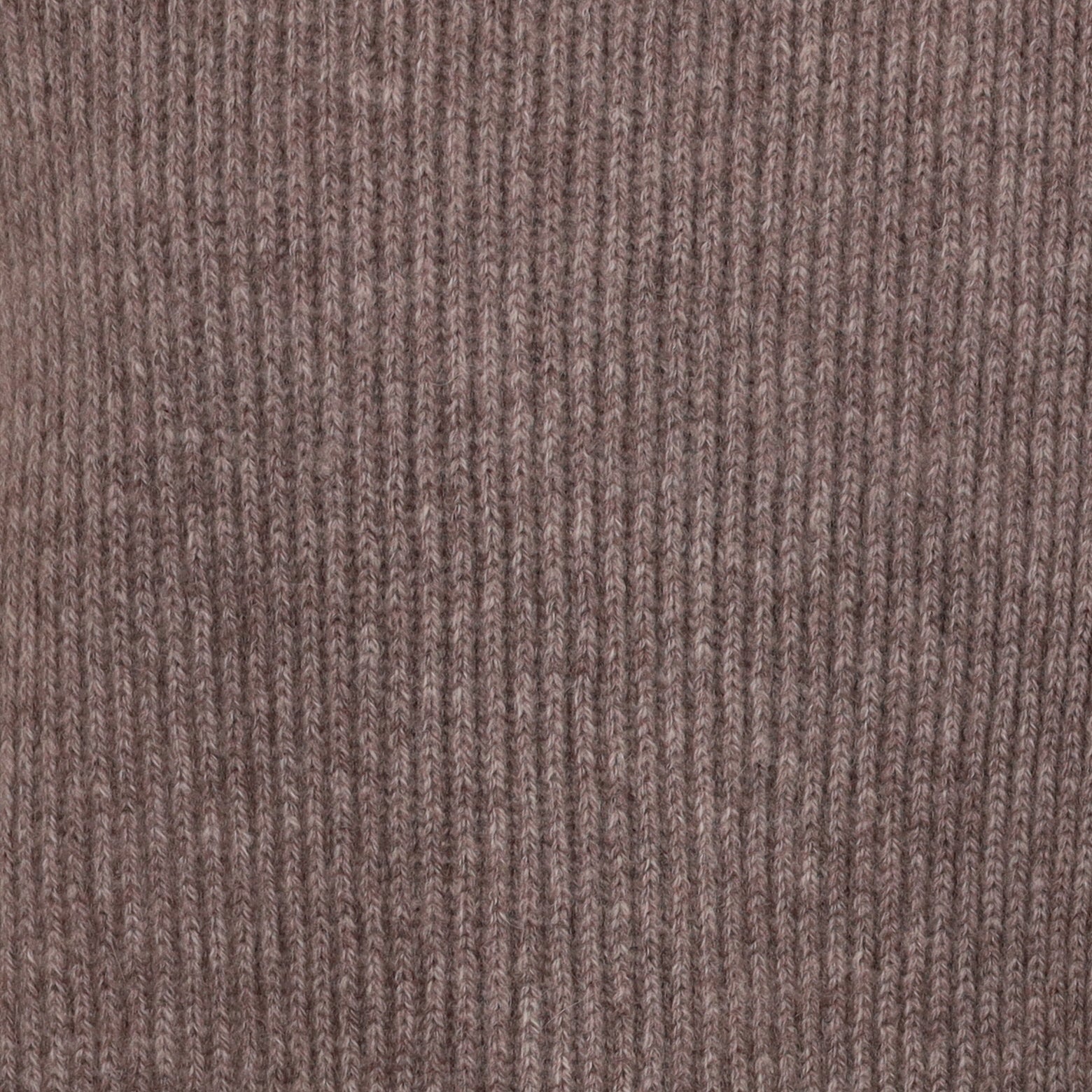 Brand New Scottish Pebble Grey Rib Cashmere Scarf