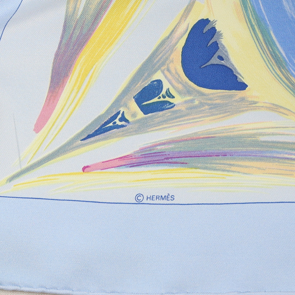 Hermès La Tour Eiffel S’envole Silk Scarf Quite Rare