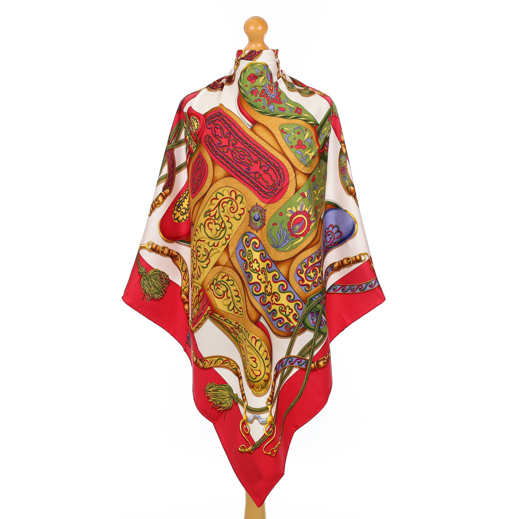 Hermès Festival Silk Scarf