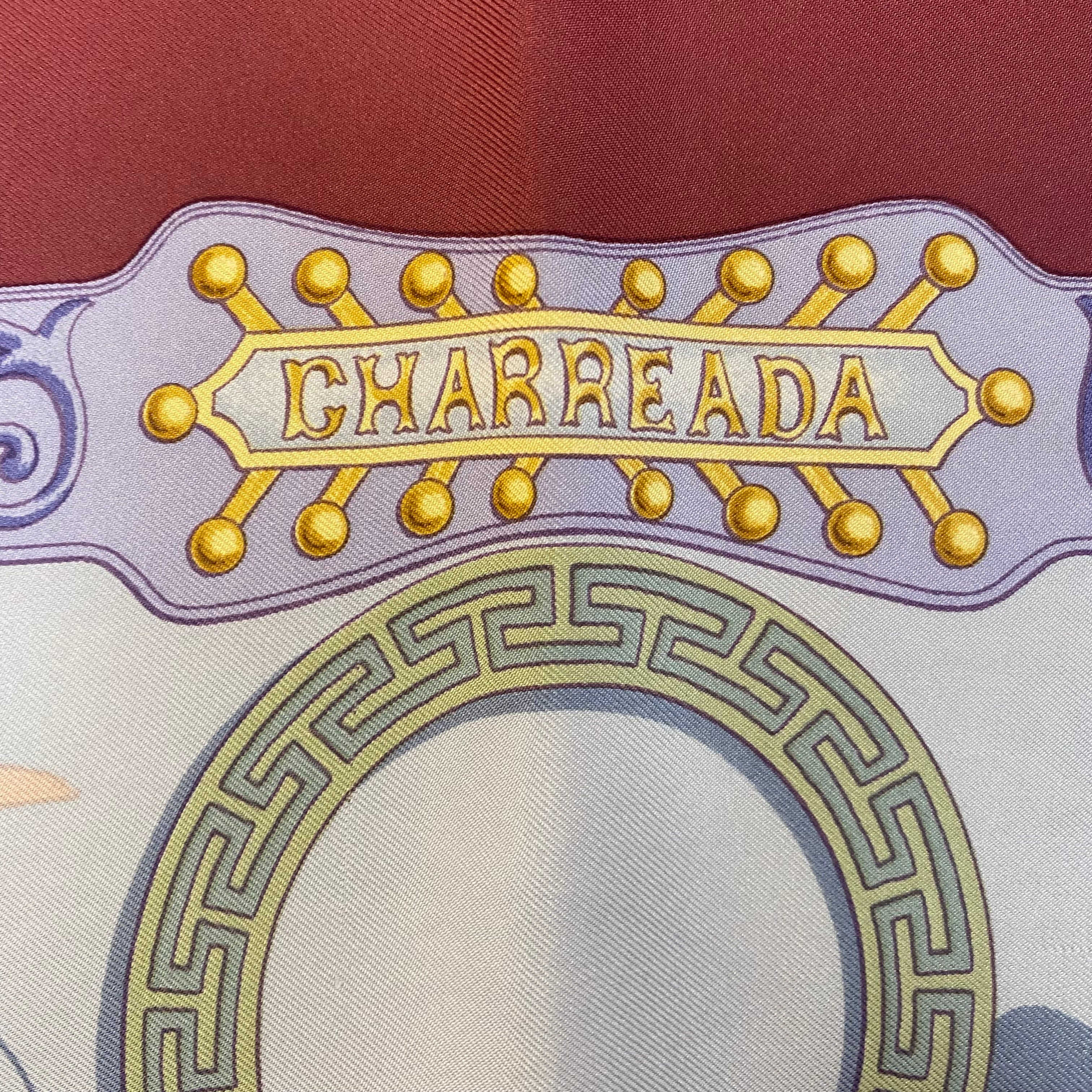 Hermès Charreda Silk Scarf