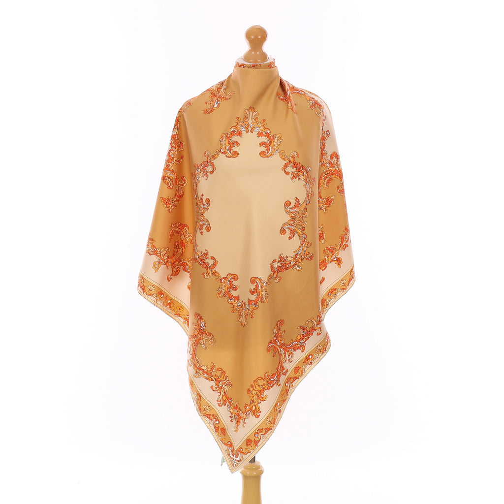 Pucci Amber Baroque Vintage Silk Scarf