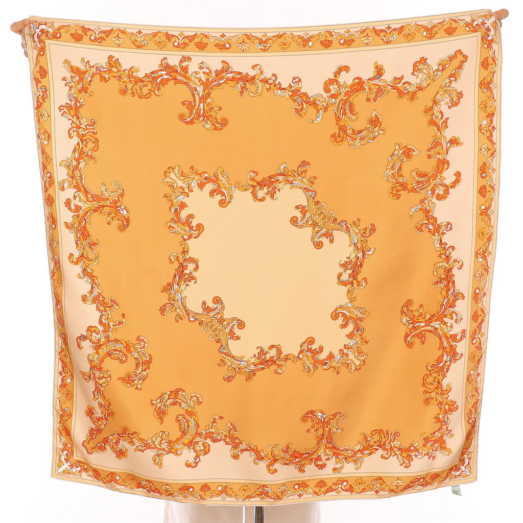 Pucci Amber Baroque Vintage Silk Scarf
