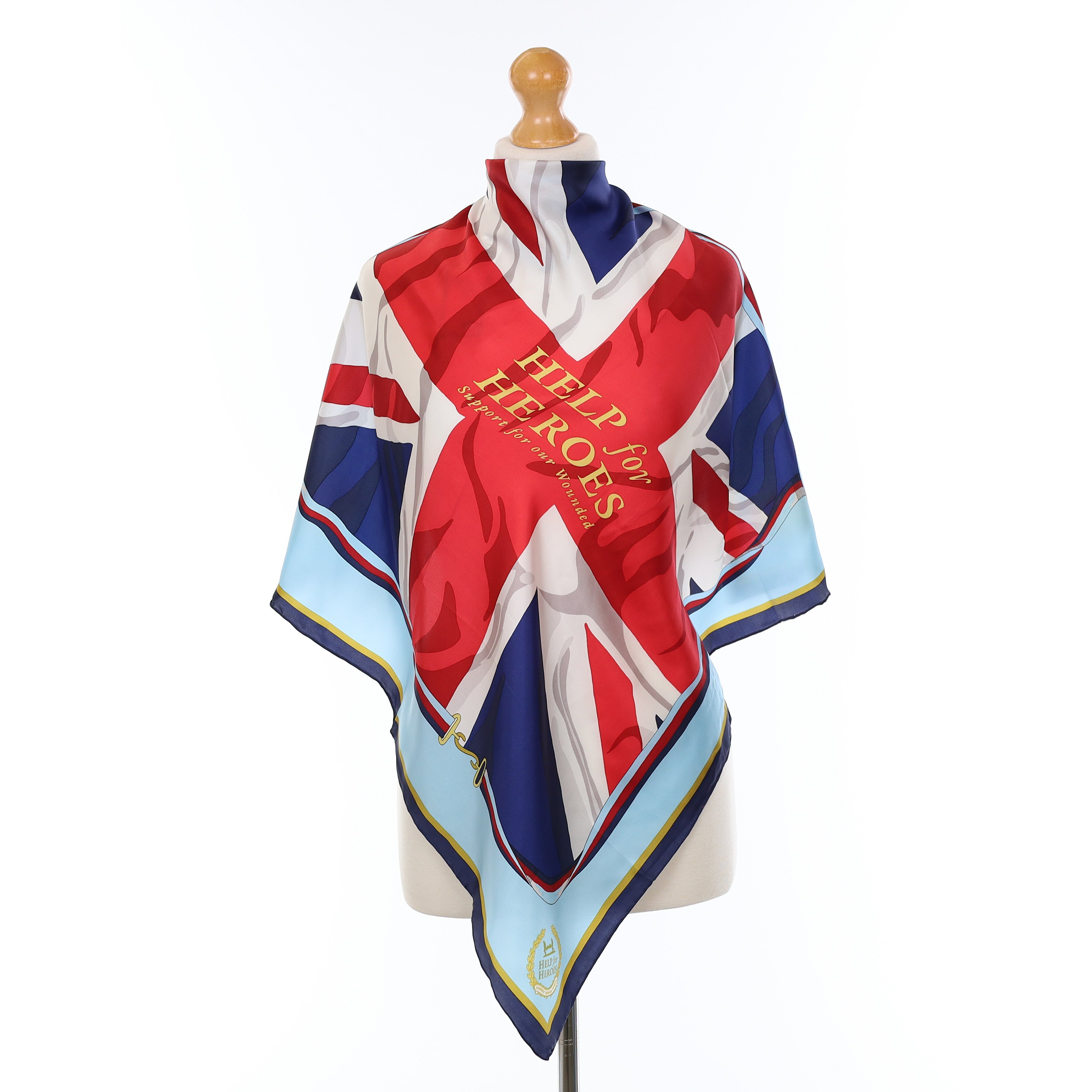 Joules Help for Heroes Silk Scarf