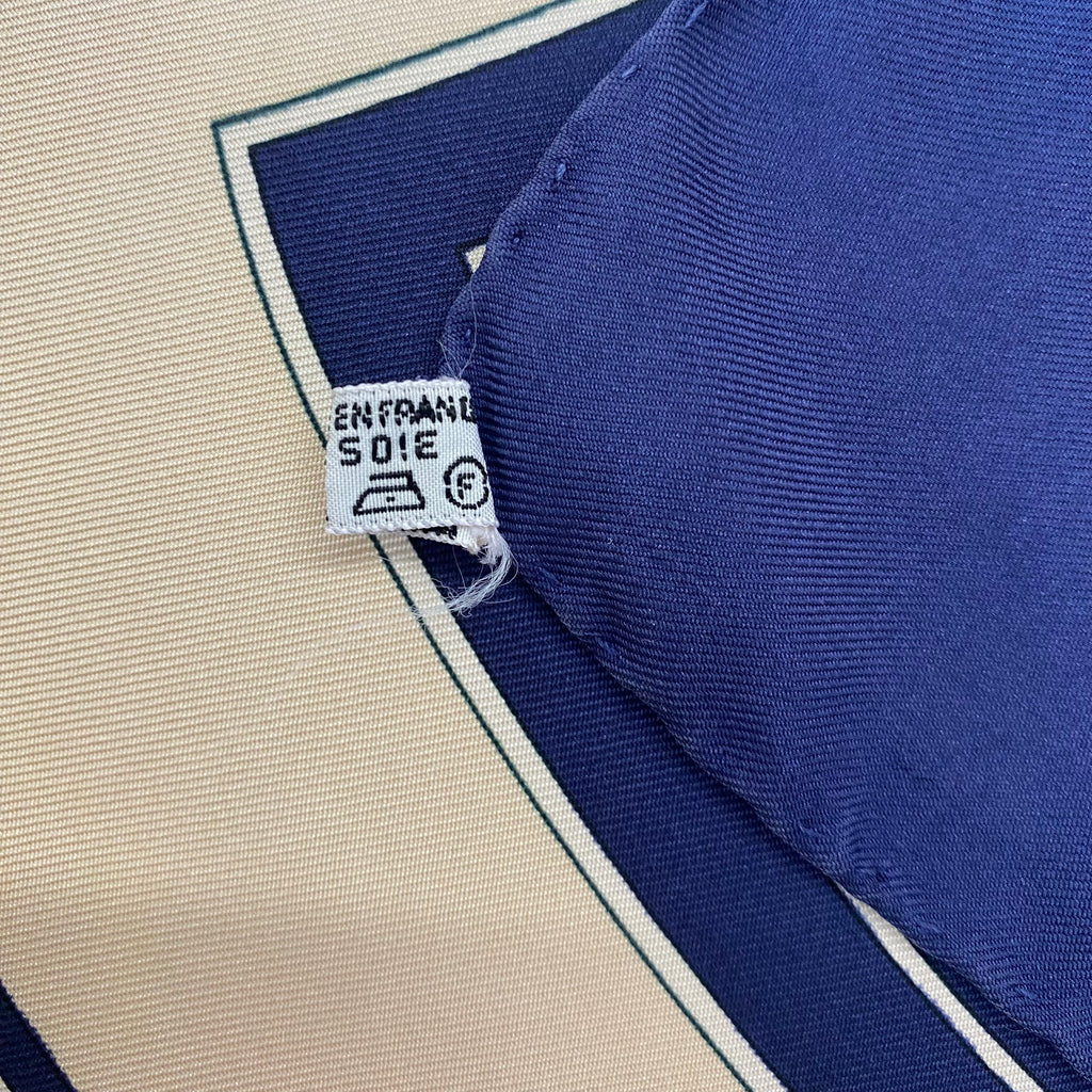 Hermès Washington’s Carriage Silk Scarf