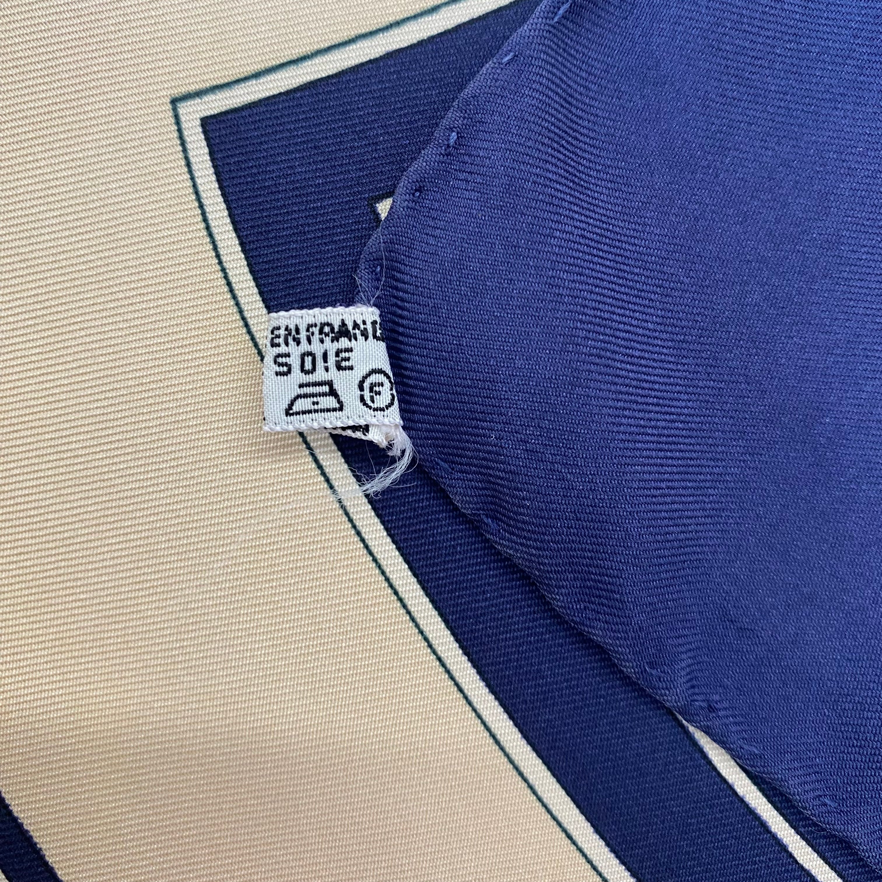 Hermès Washington’s Carriage Silk Scarf